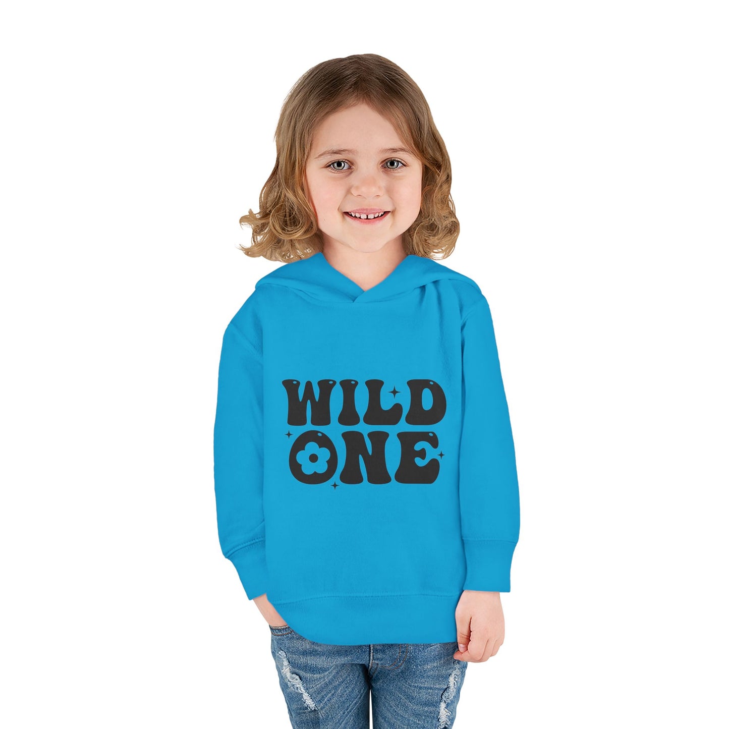 Toddler Wild One Fleece Hoodie - Cozy & Fun for Little Adventurers