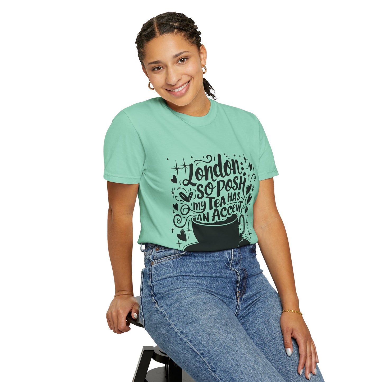 Unisex Garment-Dyed T-shirt - London's Nostalgic Tea