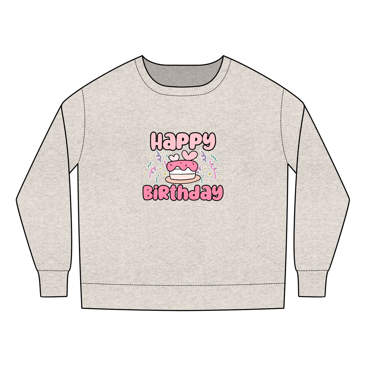 Toddler Sweatshirt - Wild Birthday Vibes Leopard Print PNG