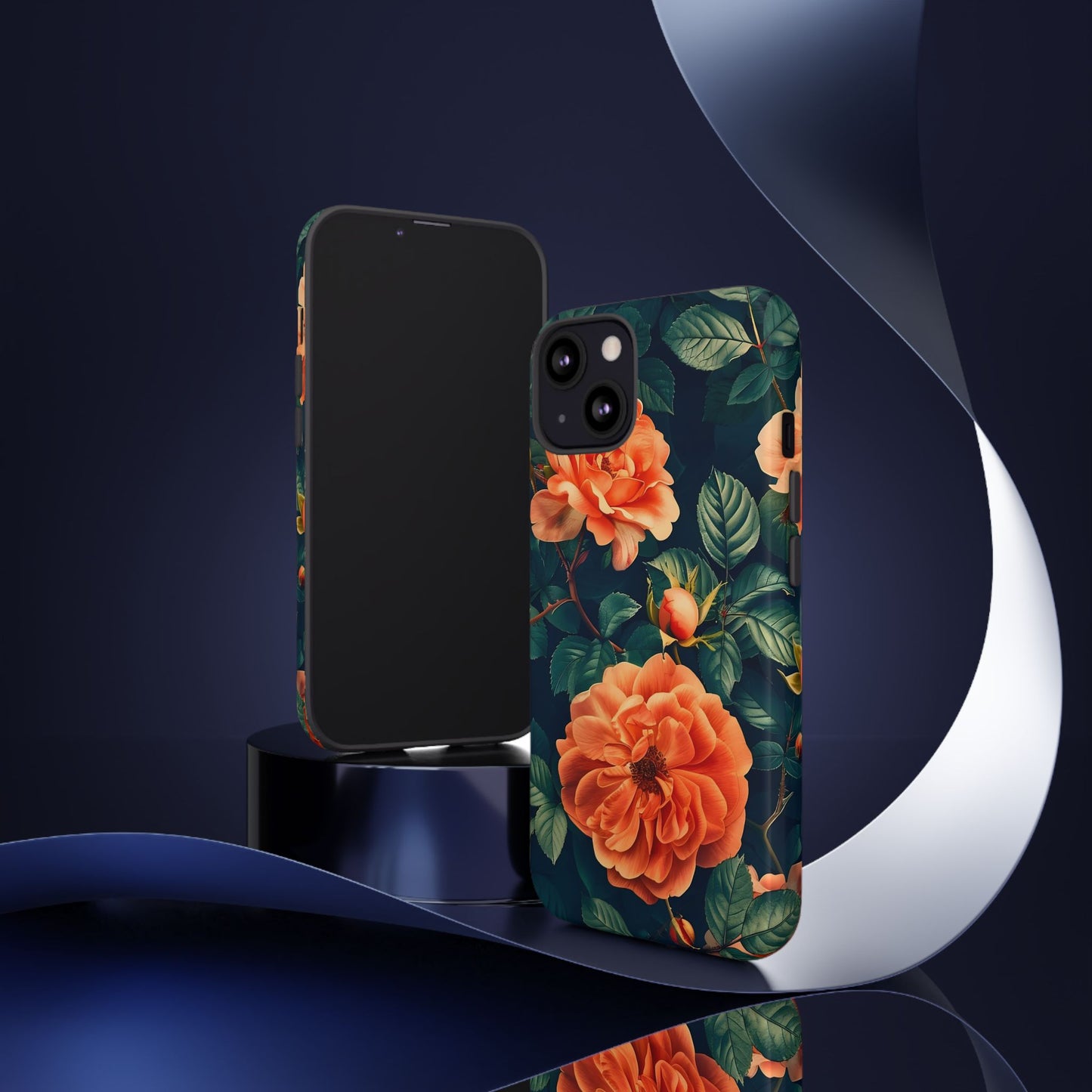 Floral Phone Case, Tough Cases for Nature Lovers, Botanical Design, Phone Protection, Gift for Her, Trending Floral Accessories