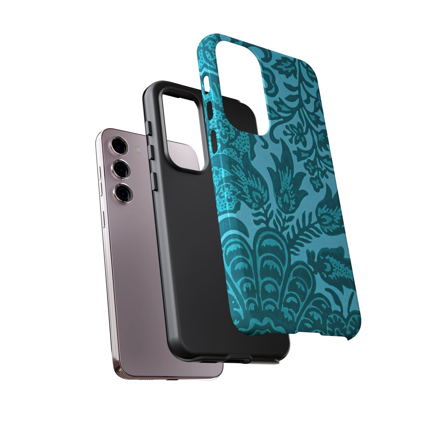 Bohemian Phone Case, Tough Floral Phone Cover, Artistic Phone Protector, Gift for Her, Unique Tech Accessories