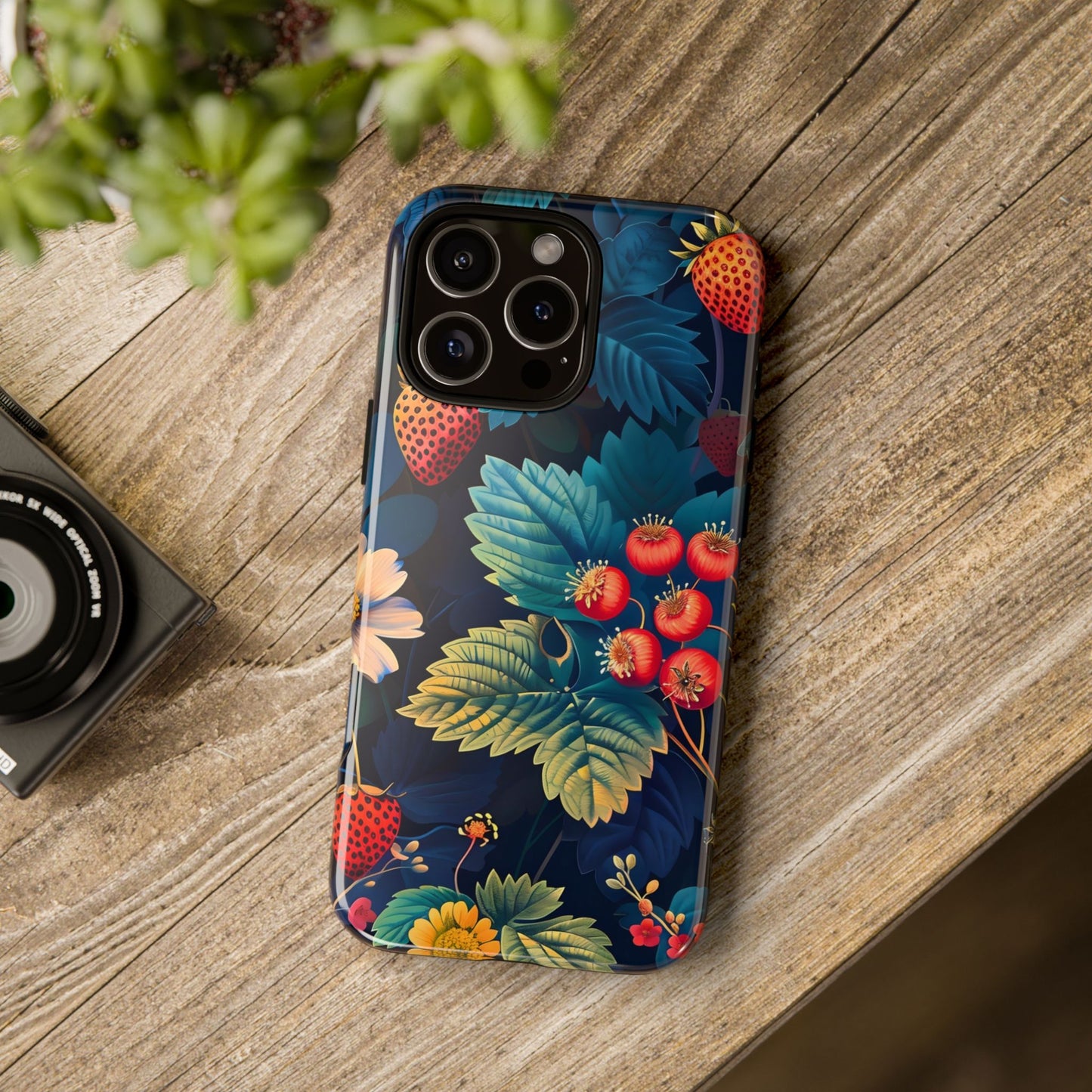 Floral iPhone Case - Tough Cases, Protect Your Phone, Trendy Accessories, Gift for Her, Eco-Friendly Phone Cover