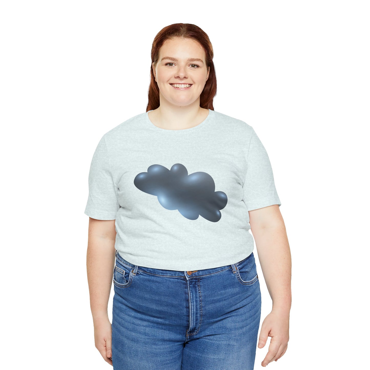 Unisex Jersey Short Sleeve Tee - Serene Cloudscape - Dreamy Cloud
