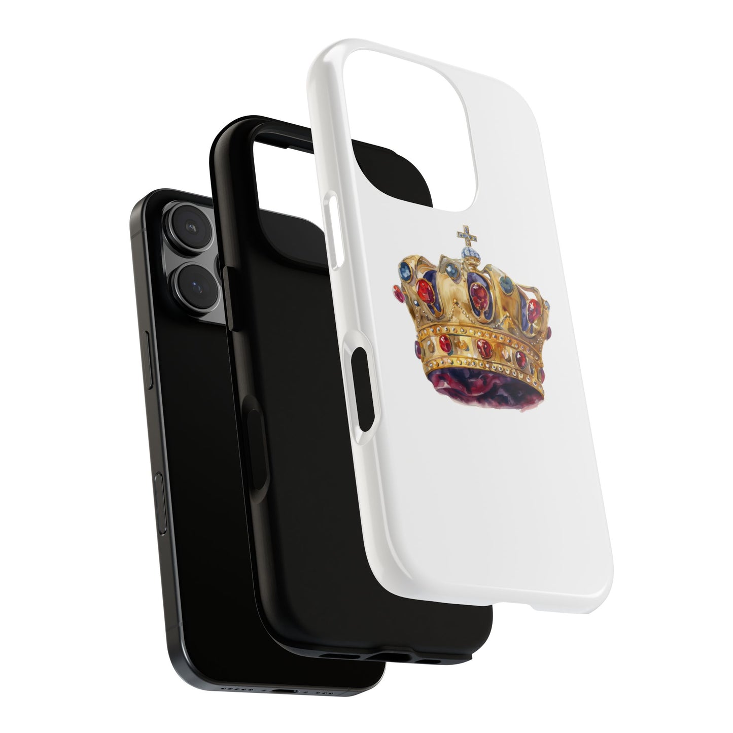 Royal Crown Phone Case | Tough Phone Cases, Stylish Accessories, Gift for Her, Birthday Present, Royalty Vibe