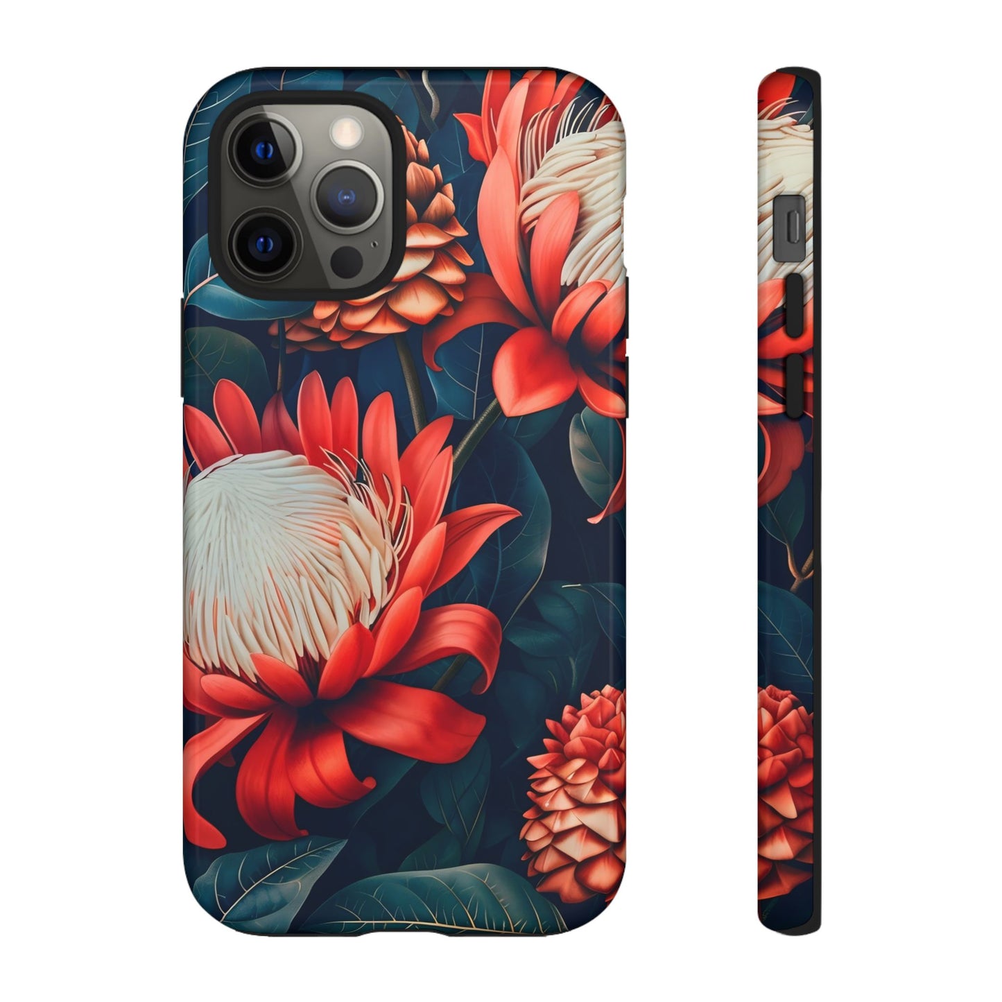 Floral Phone Case for Tough Love, Durable Cover, Unique Gift for Nature Lovers, Birthday, Mother's Day, Floral Design