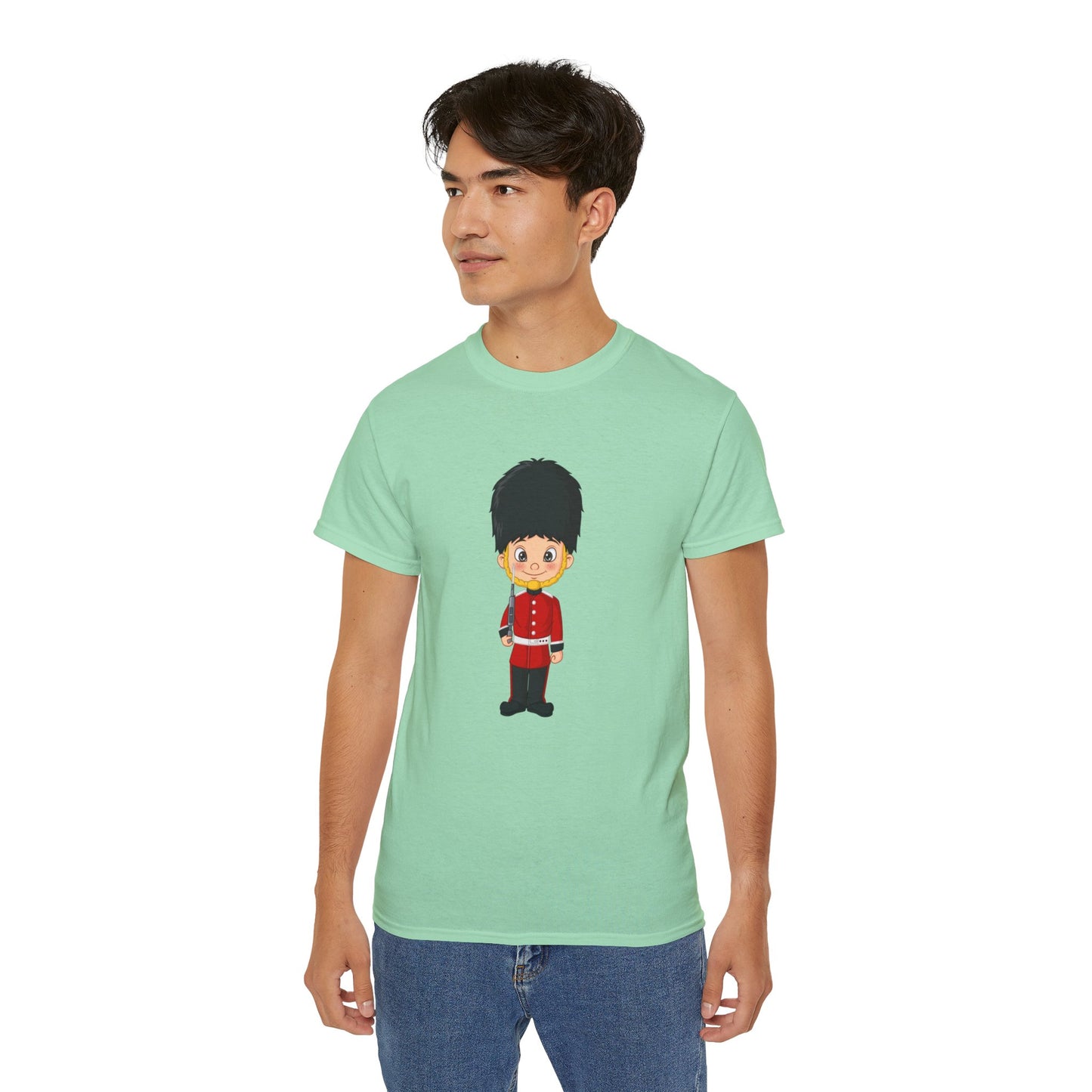Unisex Ultra Cotton Tee - Elegant British Soldier