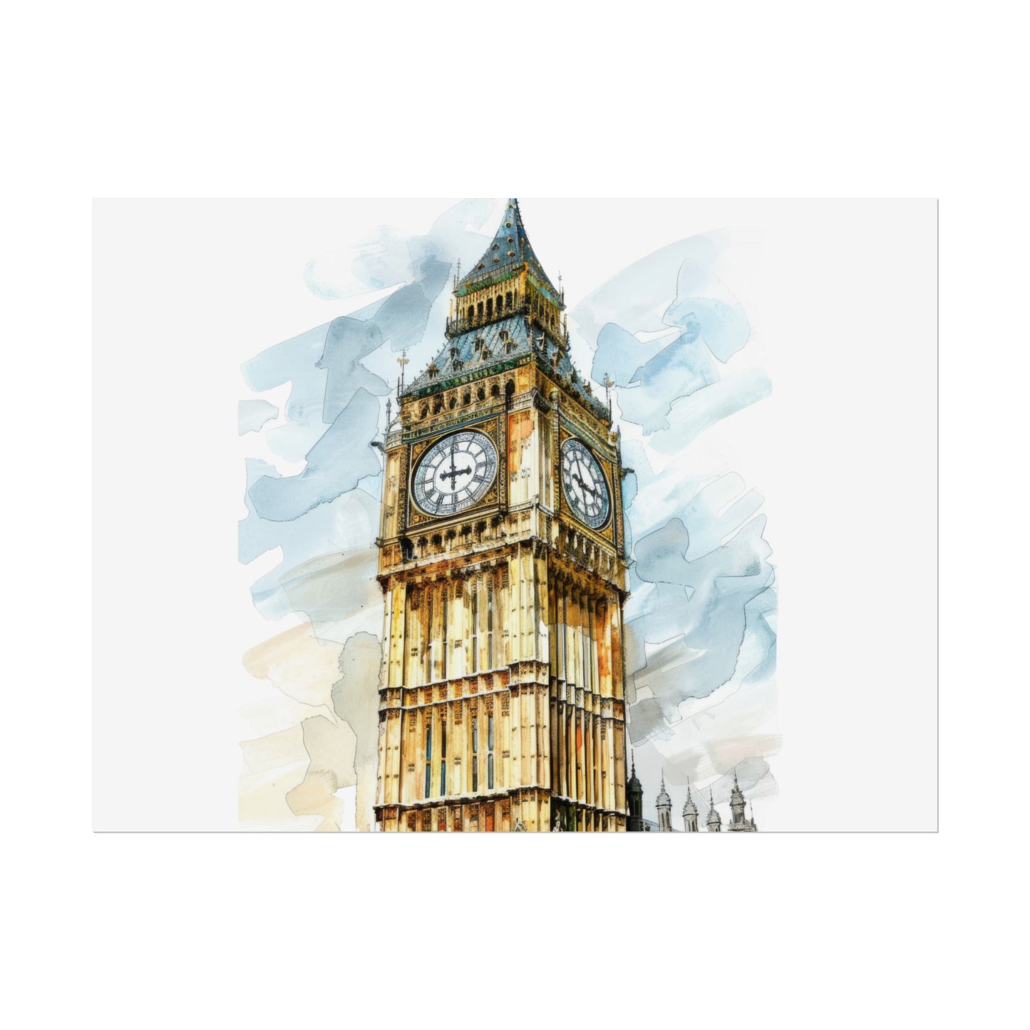 London Tower Rolled Posters