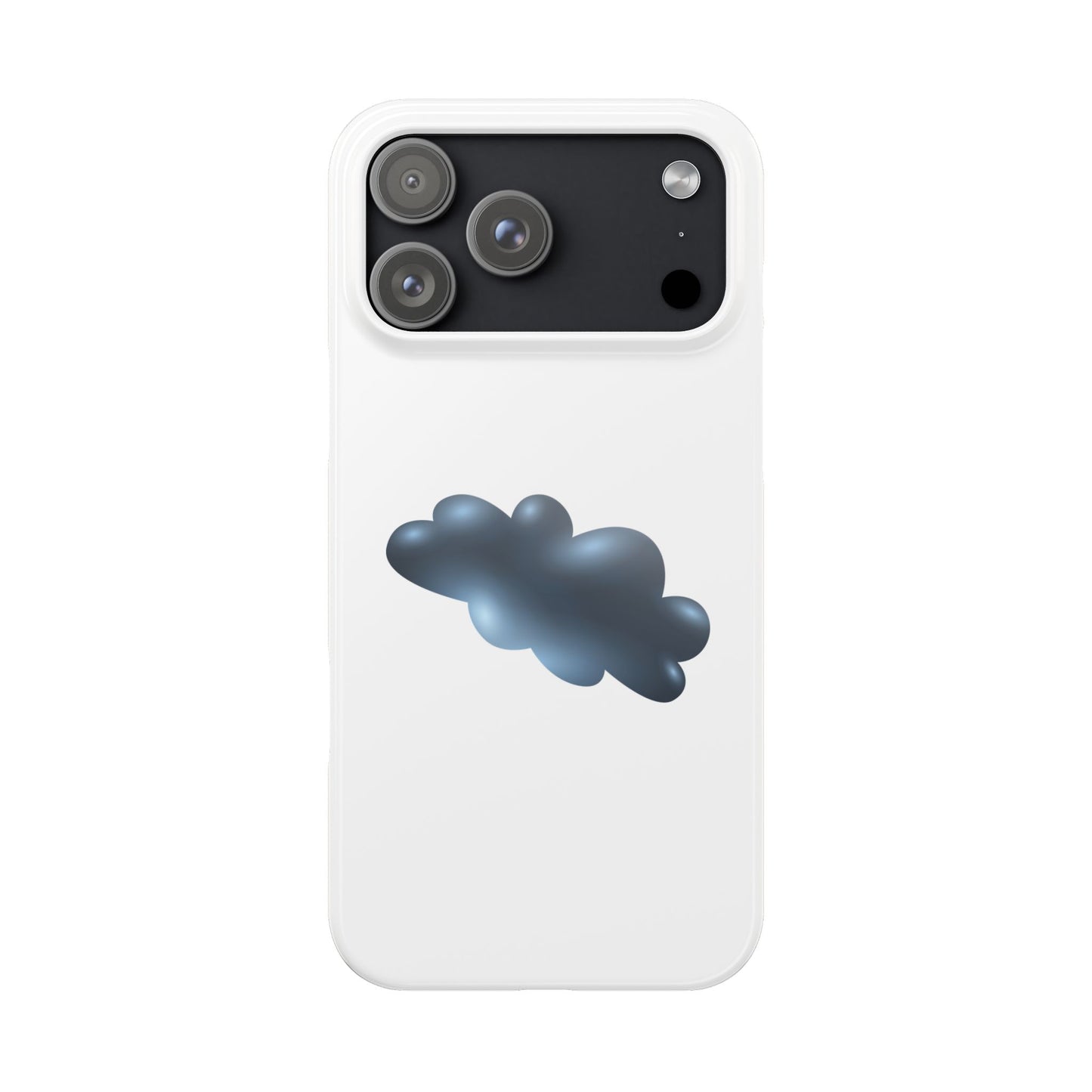 Soft Cloud Slim Phone Cases | Aesthetic Phone Cover, Cute Gift for Teens, Minimalist Design, Trendy Phone Accessories, Cloud Lover