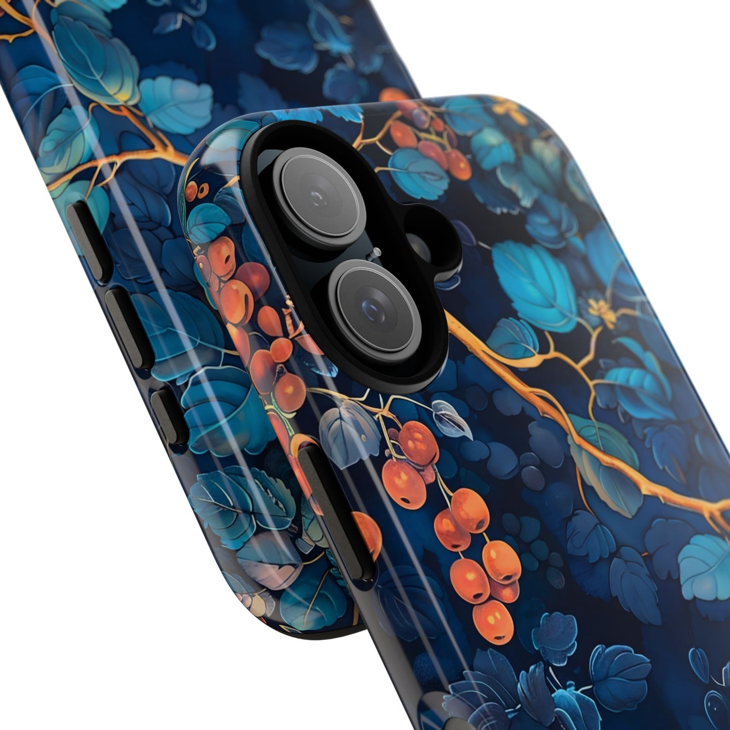 Artistic Phone Case with Floral Design, Tough Cases for iPhone, Nature-Inspired Accessory, Unique Gift for Her, Protective Cover