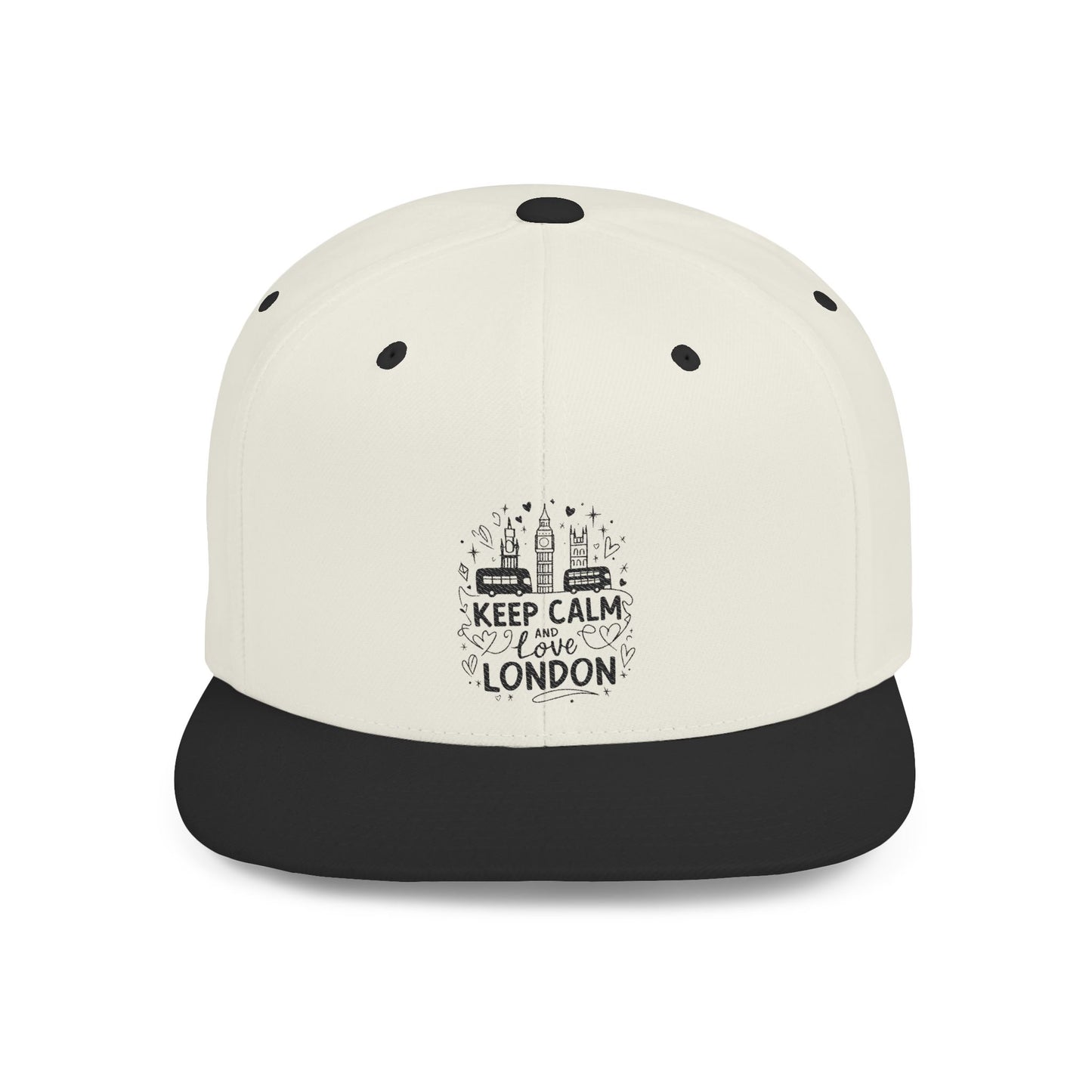 Stylish Flat Bill Snapback Hat, Casual Streetwear Cap, Gift for Travelers, Fashion Accessory, Trendy Summer Hat