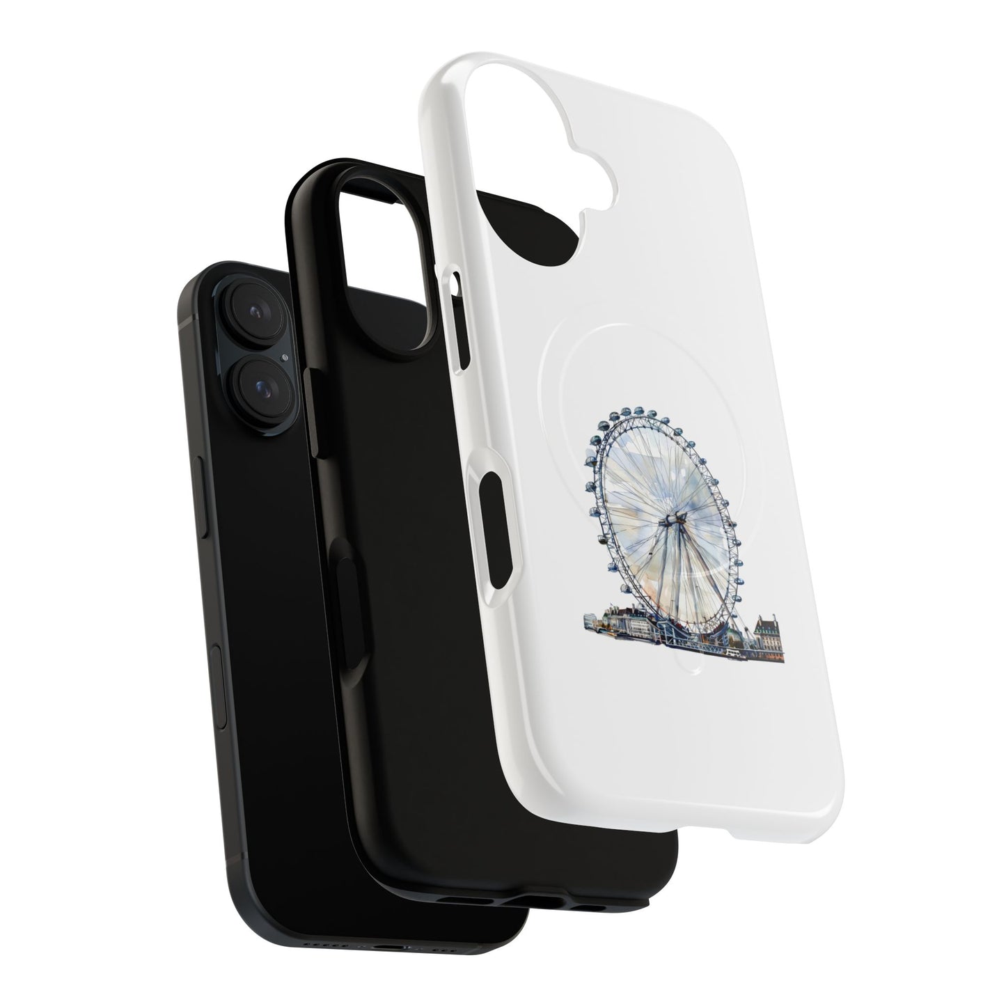 Funky Ferris Wheel Magnetic Case | Tough iPhone Cover, Customized Phone Case, Unique Gift, Festival Accessory, Durable Phone Protection