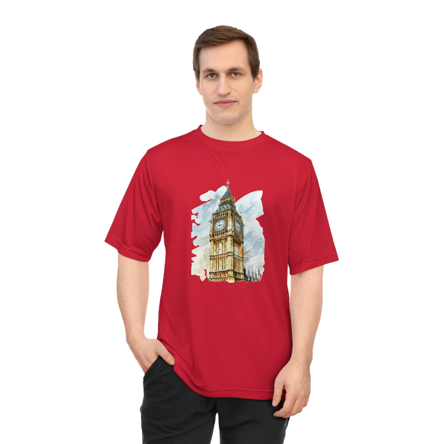 Unisex Zone Performance T-shirt - Big Ben - Heartbeat of London