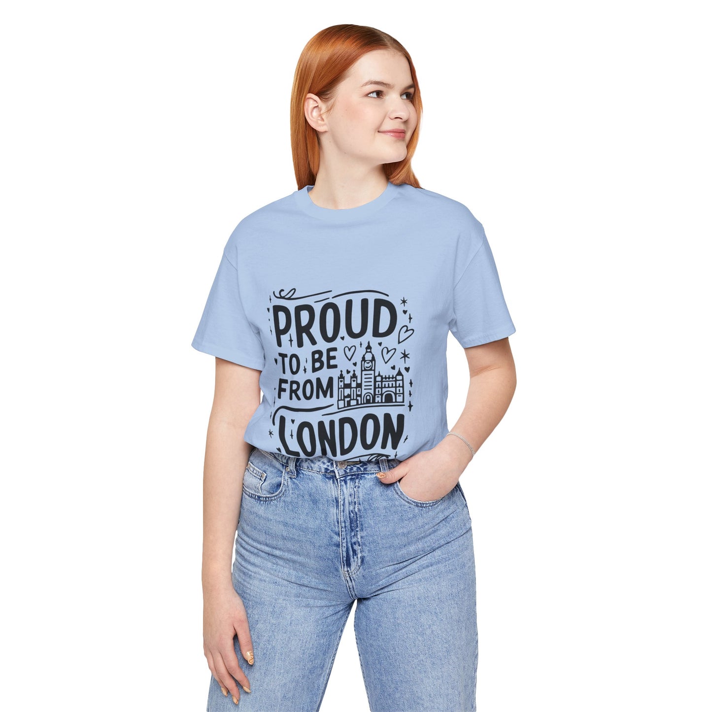 Unisex Jersey Short Sleeve Tee - Proud to be from London