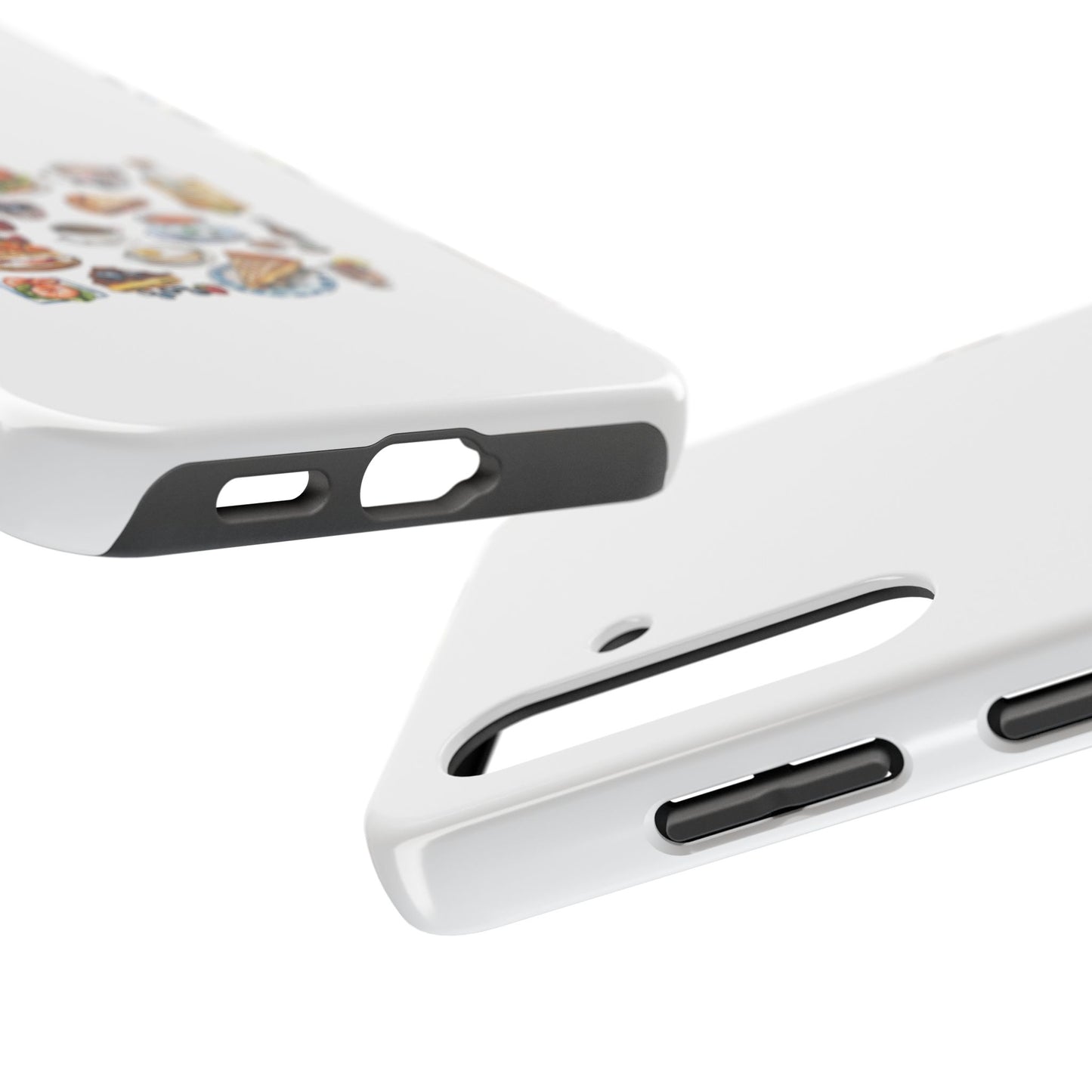 Foodie Tough Phone Case with Gourmet Feast Design
