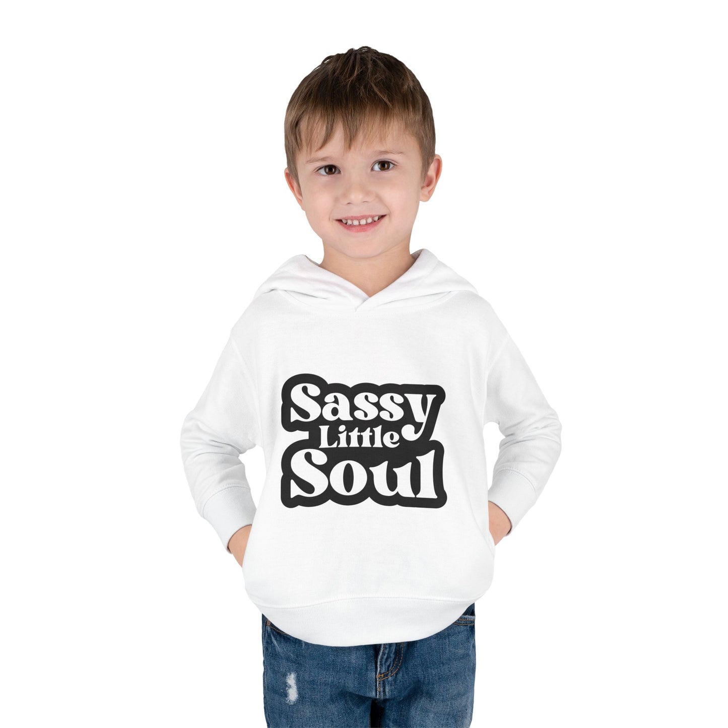 Sassy Little Soul Toddler Fleece Hoodie - Cute & Cozy Kids' Apparel