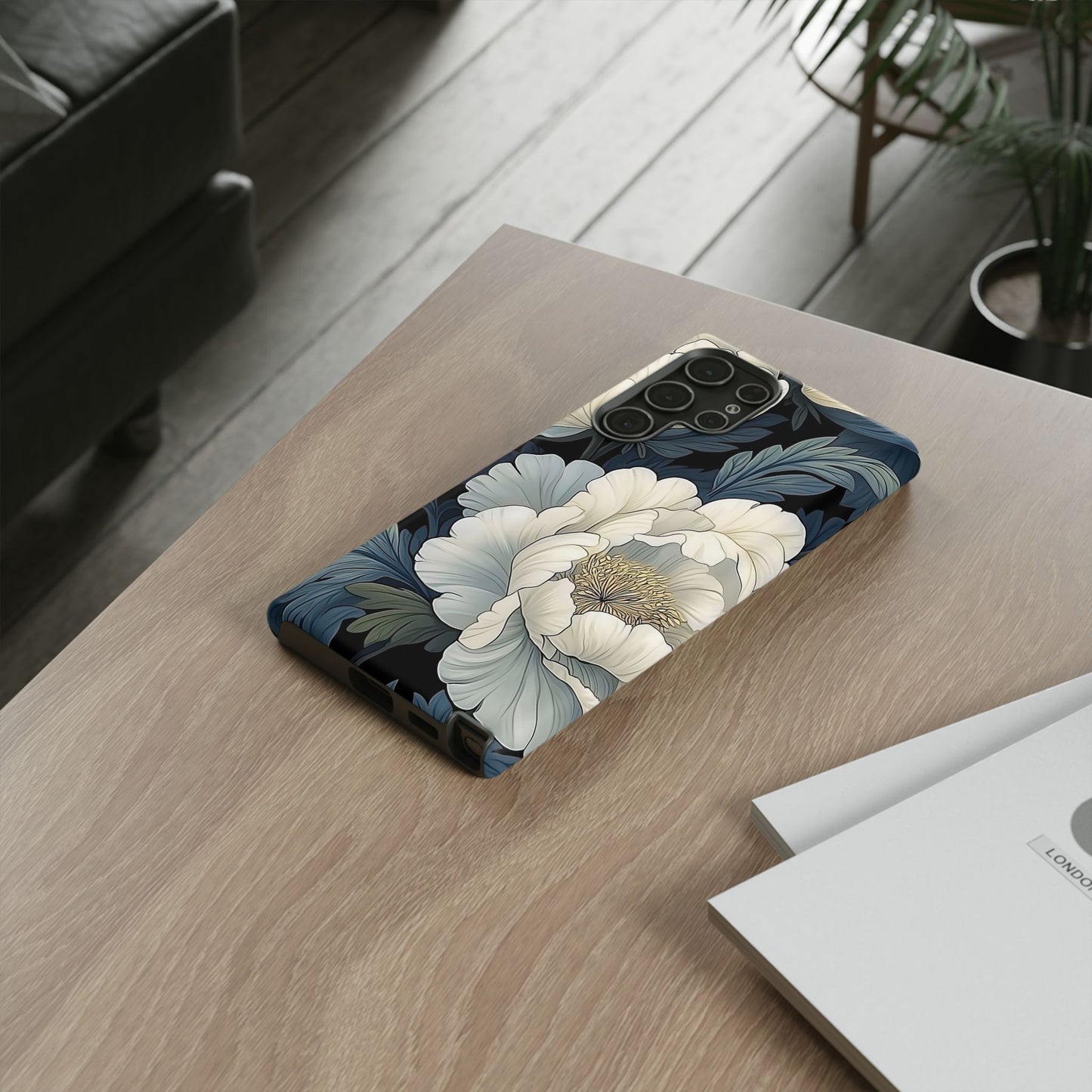 Floral Phone Case - Elegant Tough Cases for Nature Lovers, Stylish Protective Cover for Gifts, Birthdays, Mom's Day, Floral Design