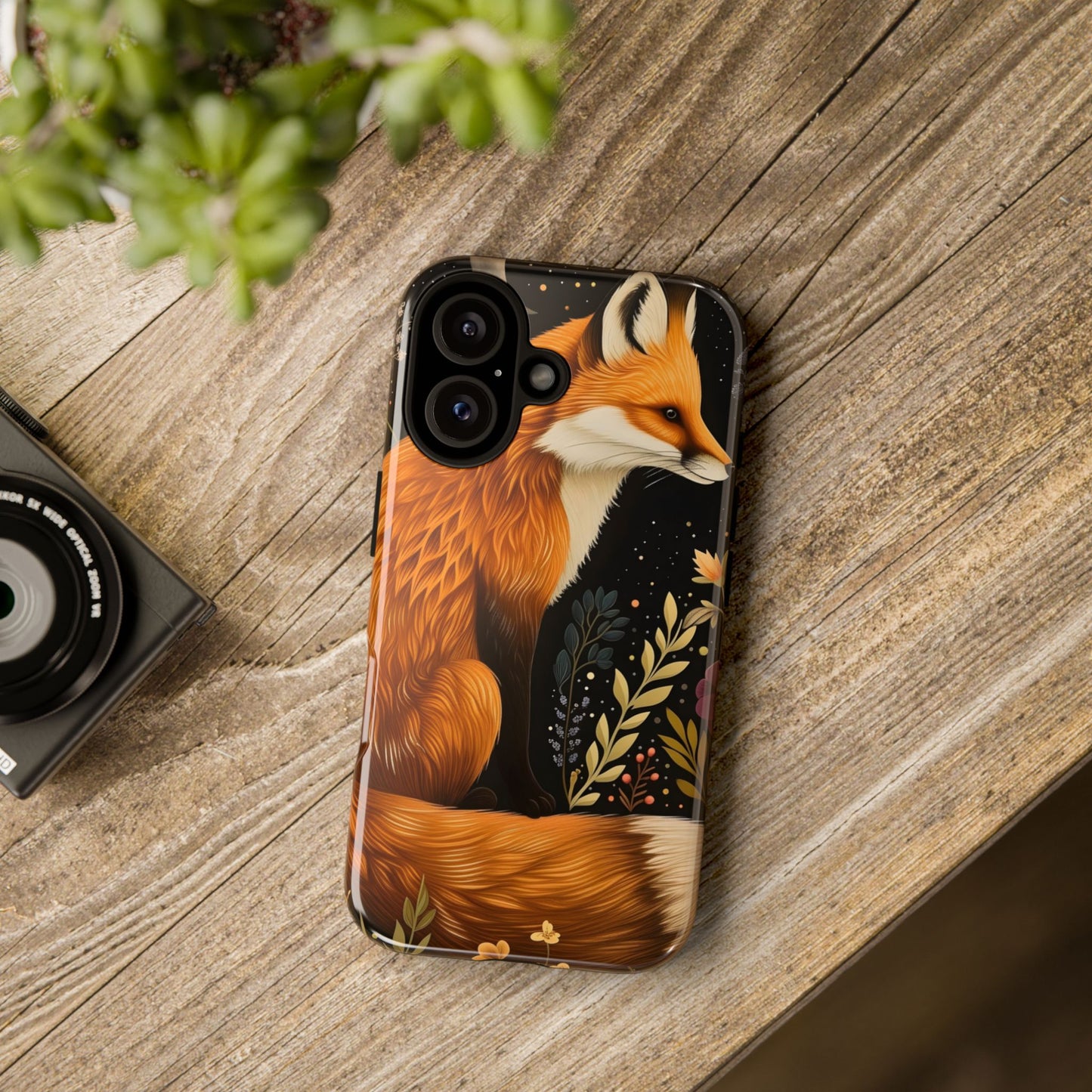 Vibrant Fox Phone Case - Tough, Stylish, and Unique, Perfect Gift for Nature Lovers, Wildlife Enthusiasts, Birthdays, Holidays