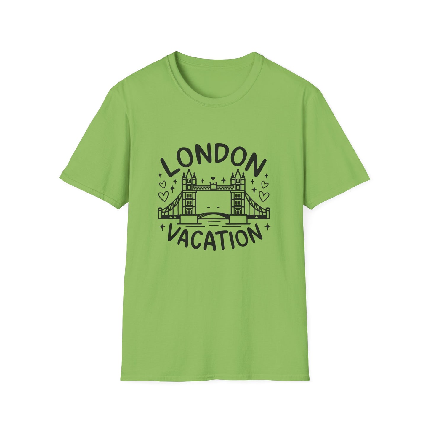 London Vacation Trendy Unisex Softstyle T-Shirt