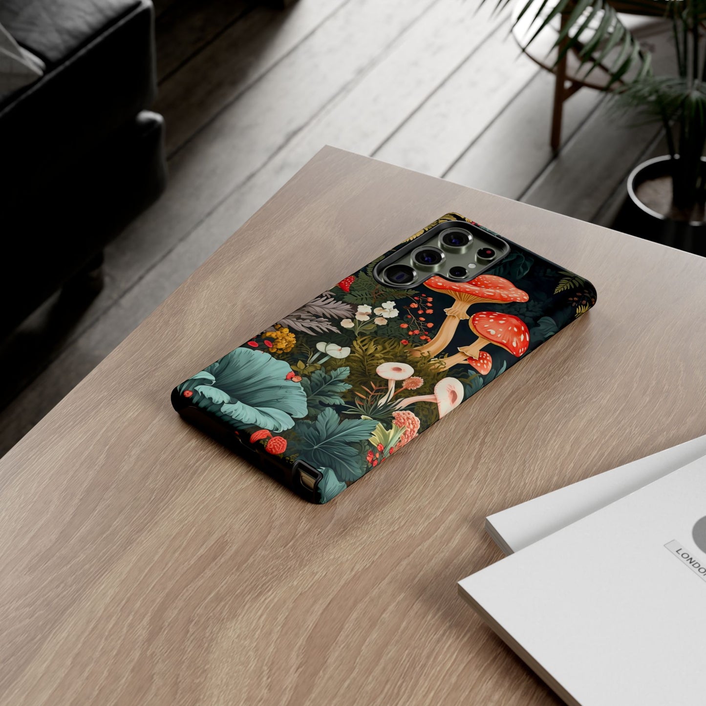 Floral Phone Case - Tough Cases, Nature Lover Gift, Eco-Friendly, Trendy Tech Accessory, Unique Design, Perfect for All Occasions