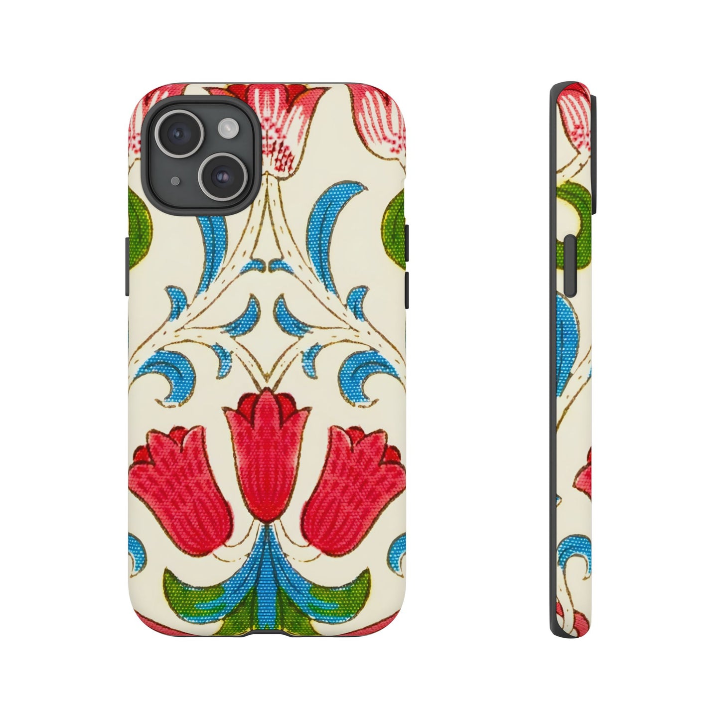 Floral Phone Case - Tough Cases | Stylish Protection, Gift for Her, Boho Phone Cover, Spring Accessory, Cute Tech