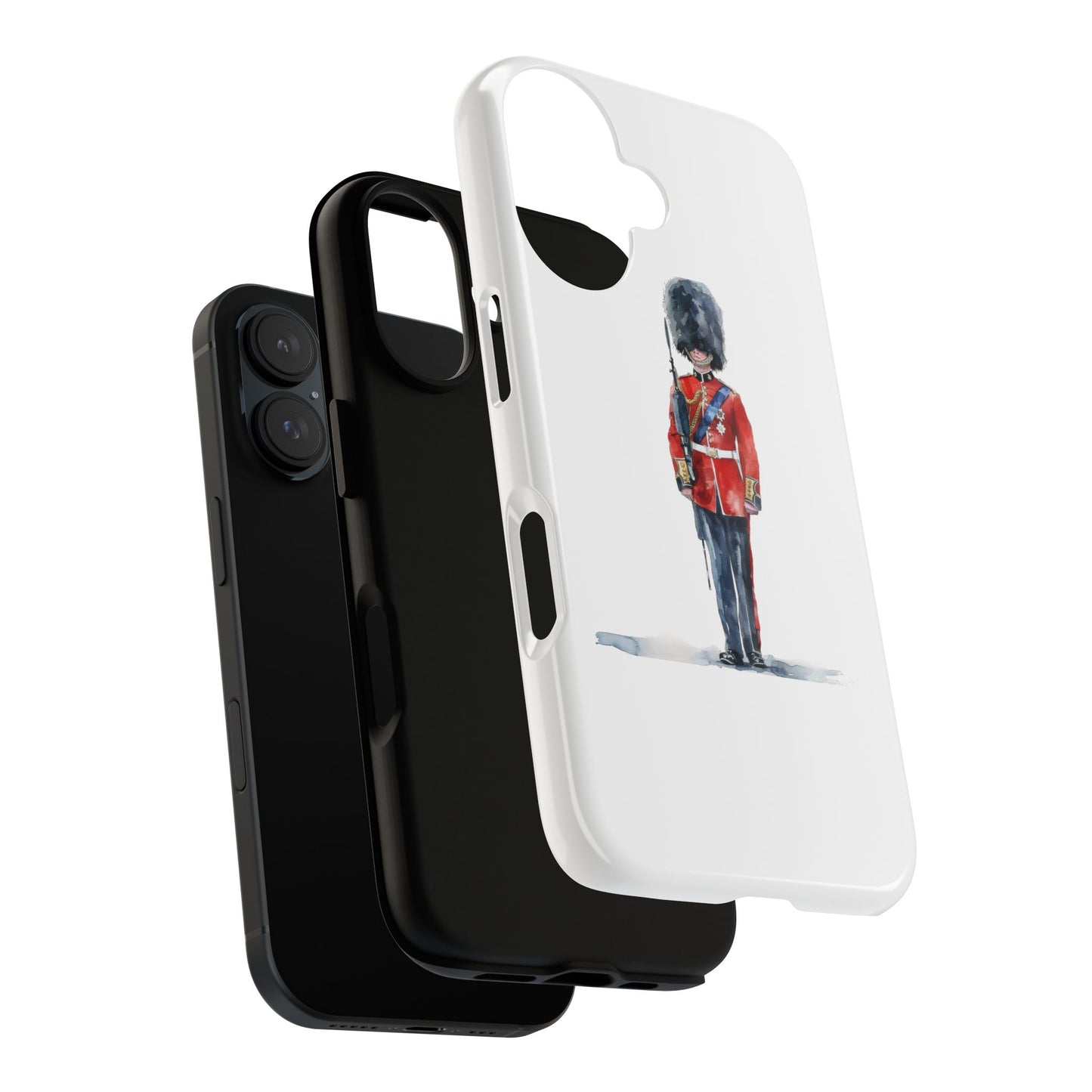 British Royal Guard Phone Case - Tough Cases, Unique Phone Cover, Gift for Her, Cute Accessory, British Soldier Design