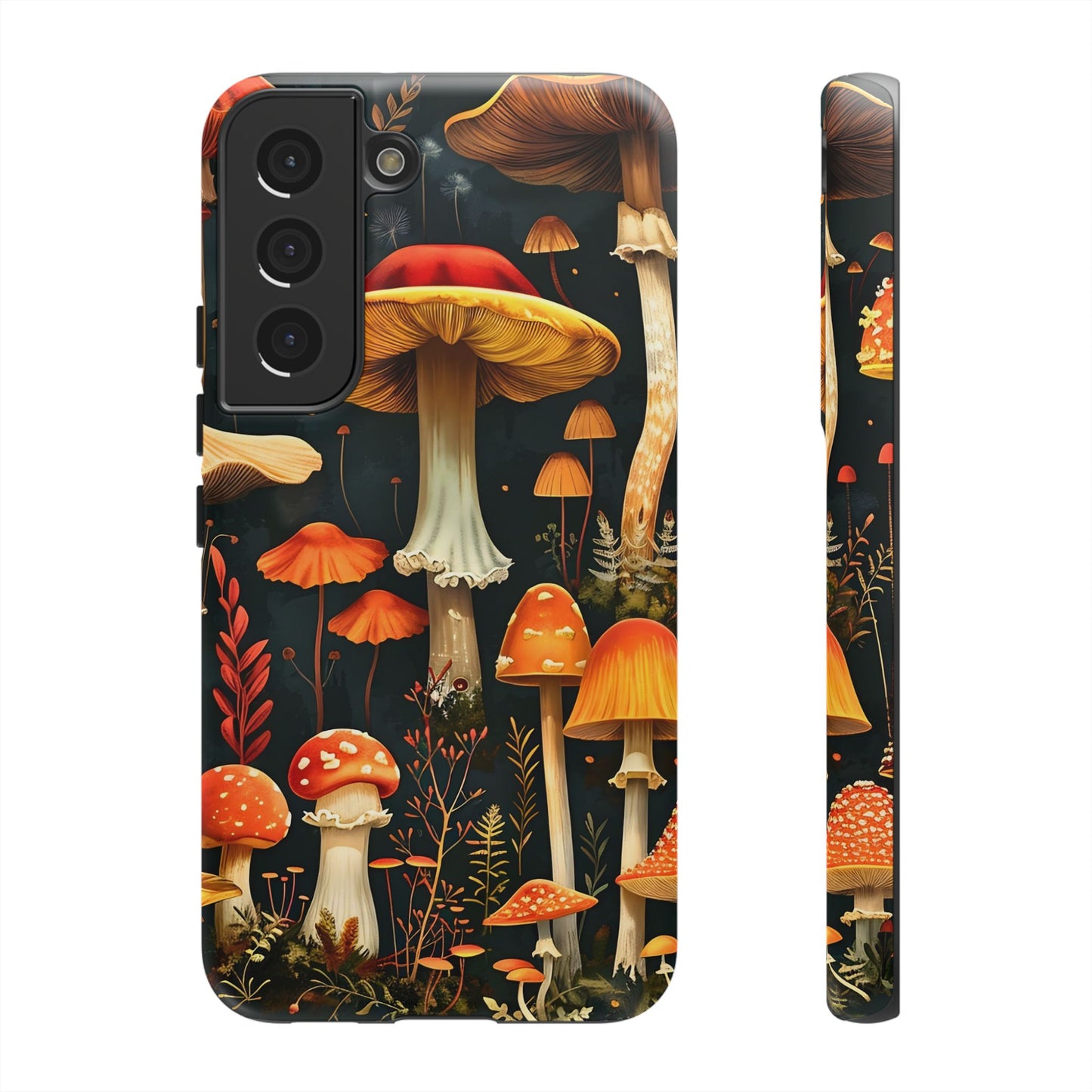 Whimsical Mushroom Phone Case | Tough Cases – Unique Nature Design, Eco-Friendly Cover, Gift for Nature Lovers, Phone Accessory, Fall Decor