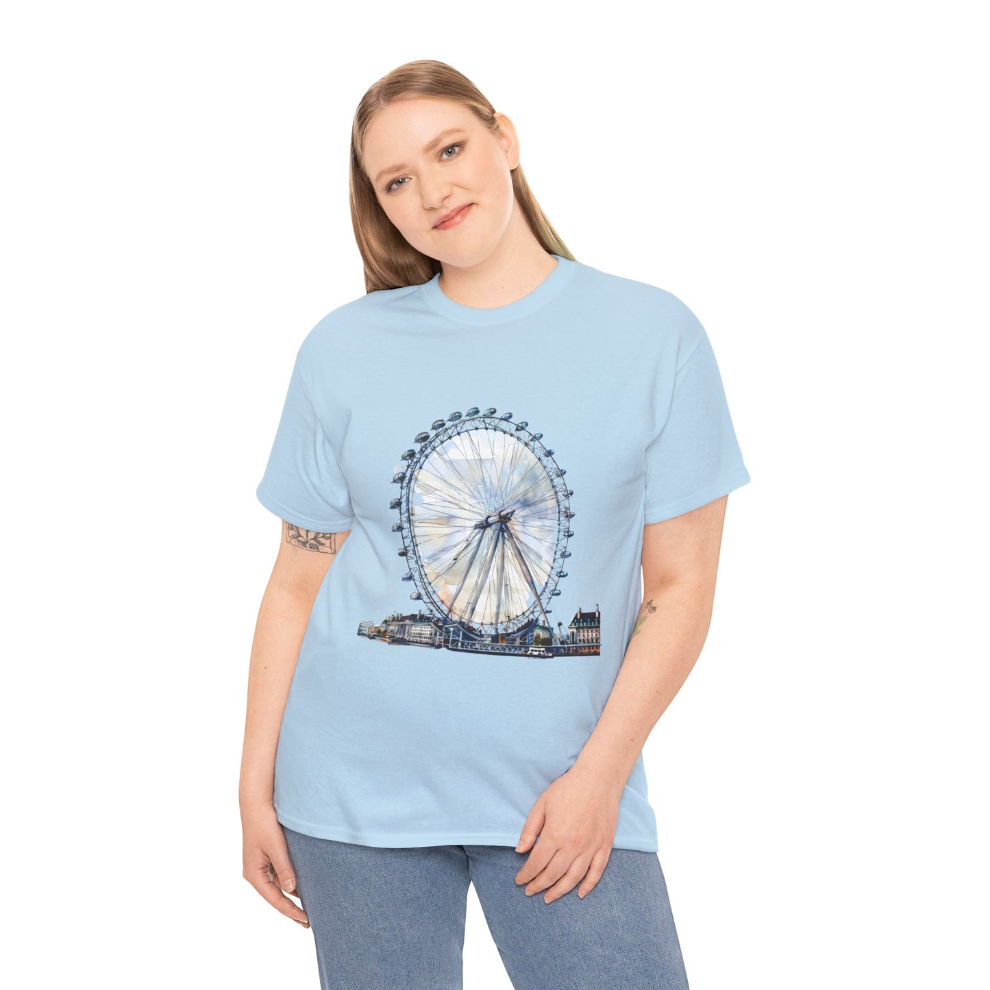 Unisex Heavy Cotton Tee - London's Aesthetic Eye