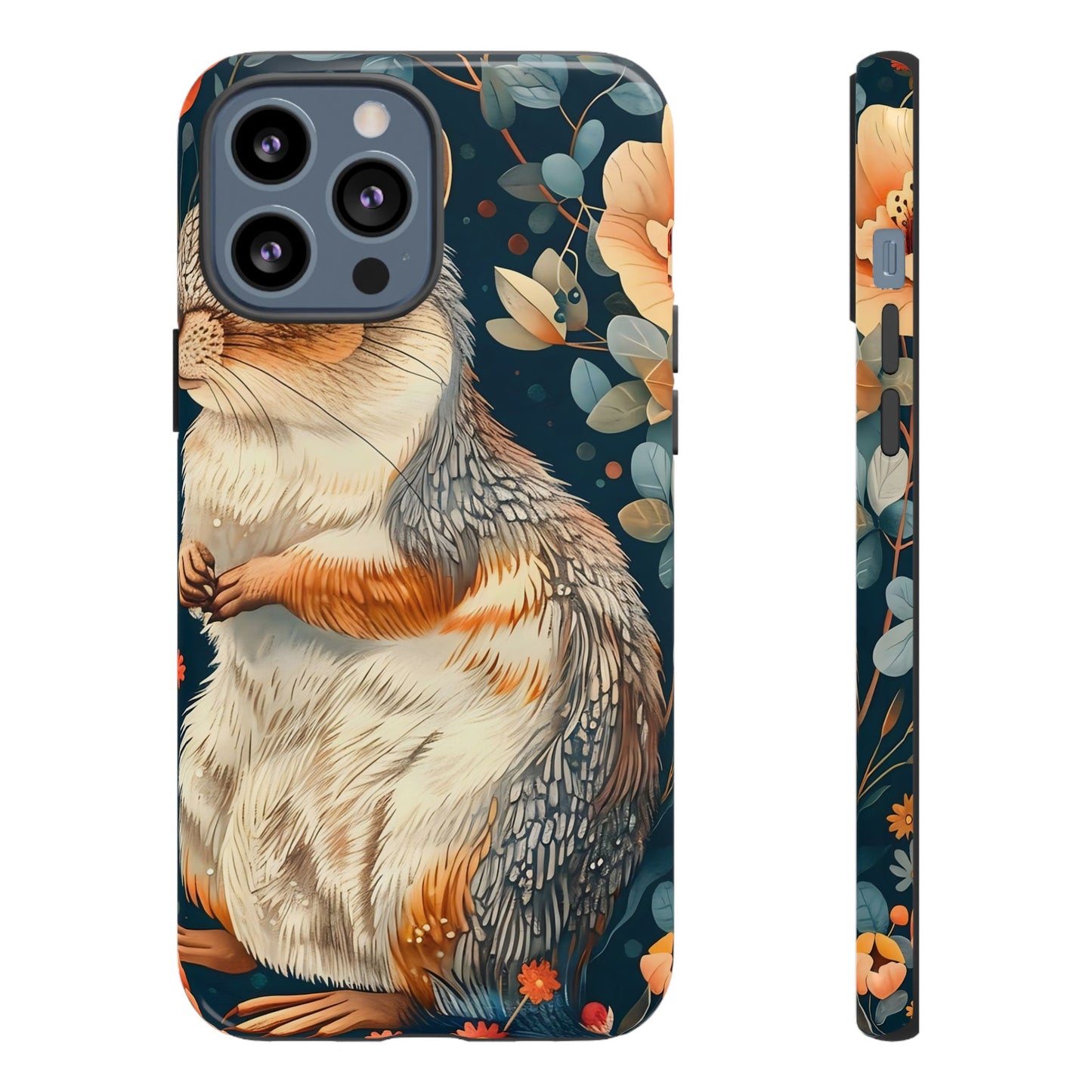 Cute Animal Phone Case, Tough Cases with Adorable Design, Perfect for Gifts, Nature Lovers, Holiday Decor, Eco-Friendly