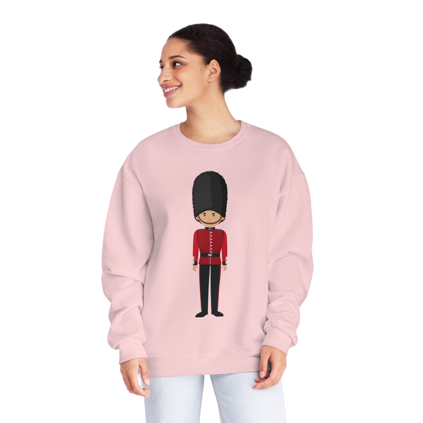 Unisex NuBlend® Crewneck Sweatshirt - Honor in Red - British Soldier Uniforms