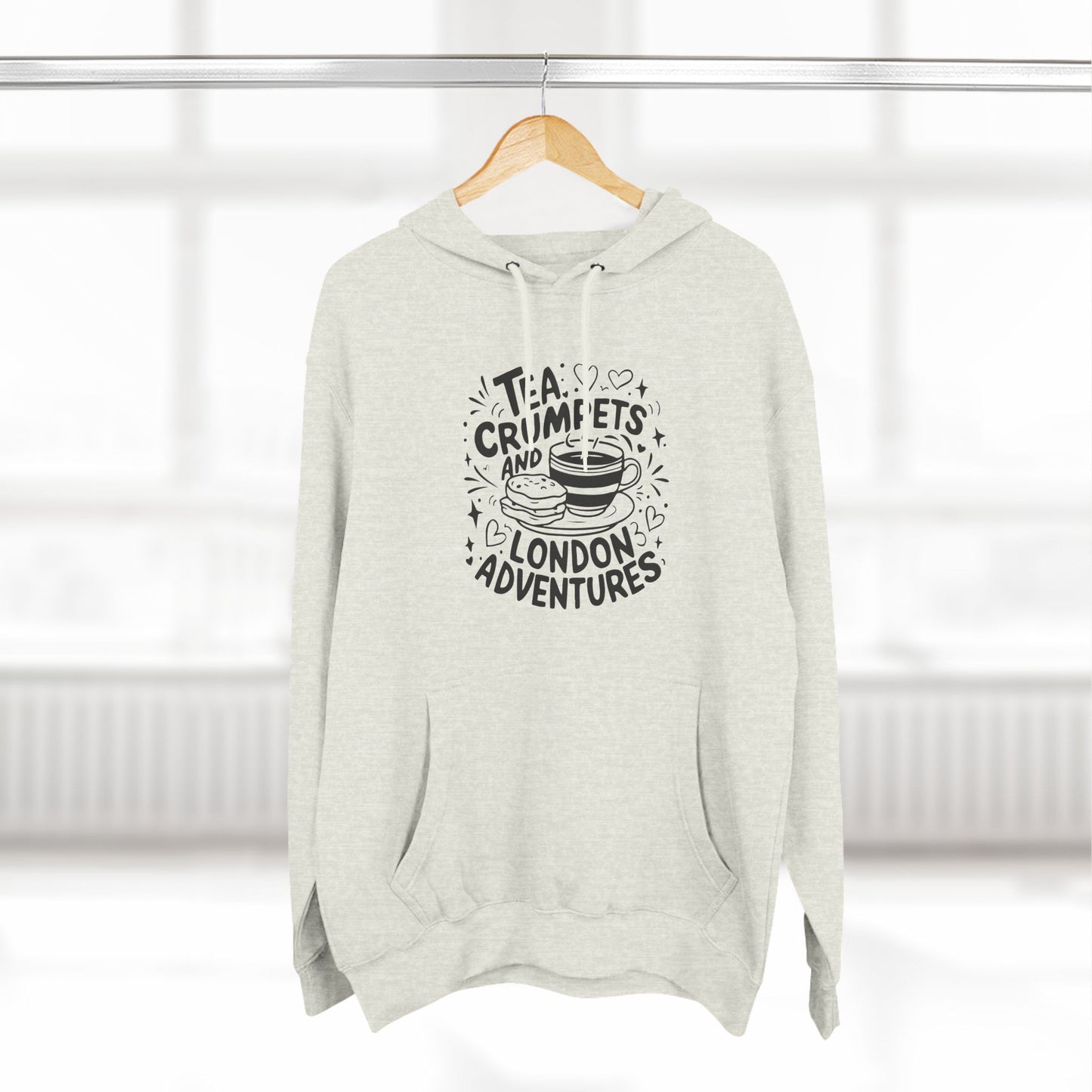 London Adventures Three-Panel Fleece Hoodie