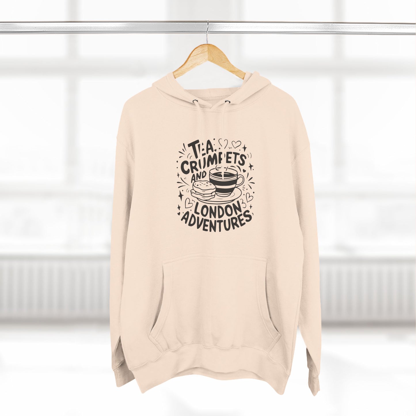 London Adventures Three-Panel Fleece Hoodie