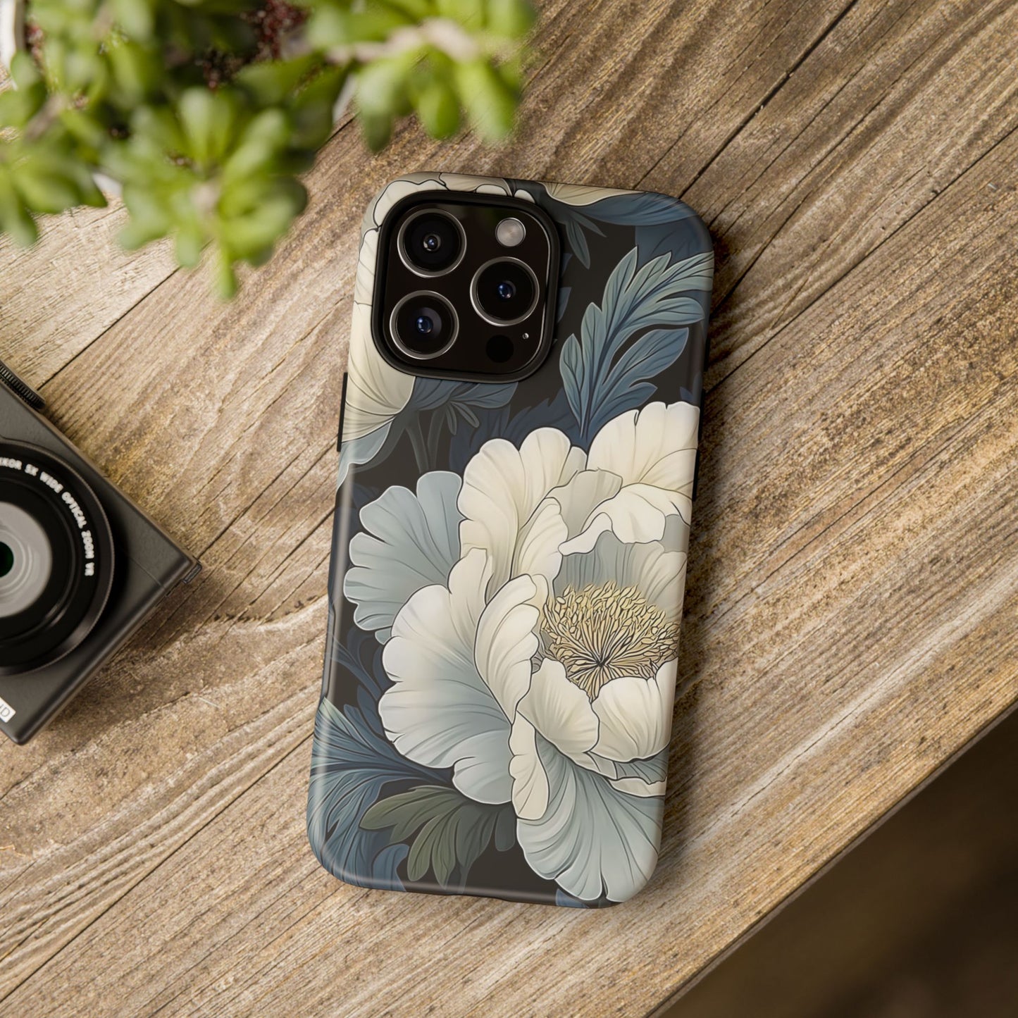 Floral Phone Case - Elegant Tough Cases for Nature Lovers, Stylish Protective Cover for Gifts, Birthdays, Mom's Day, Floral Design