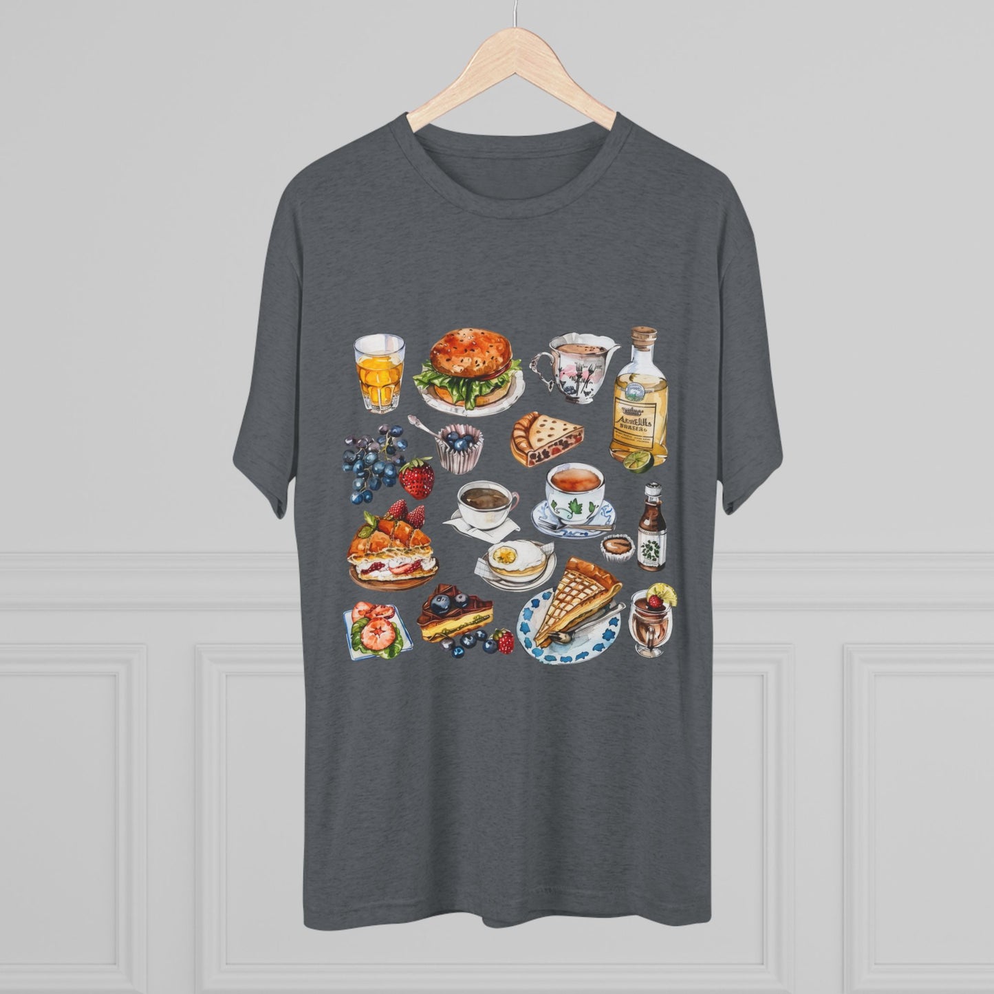 Vintage England Cozy Unisex Tri-Blend Crew Tee