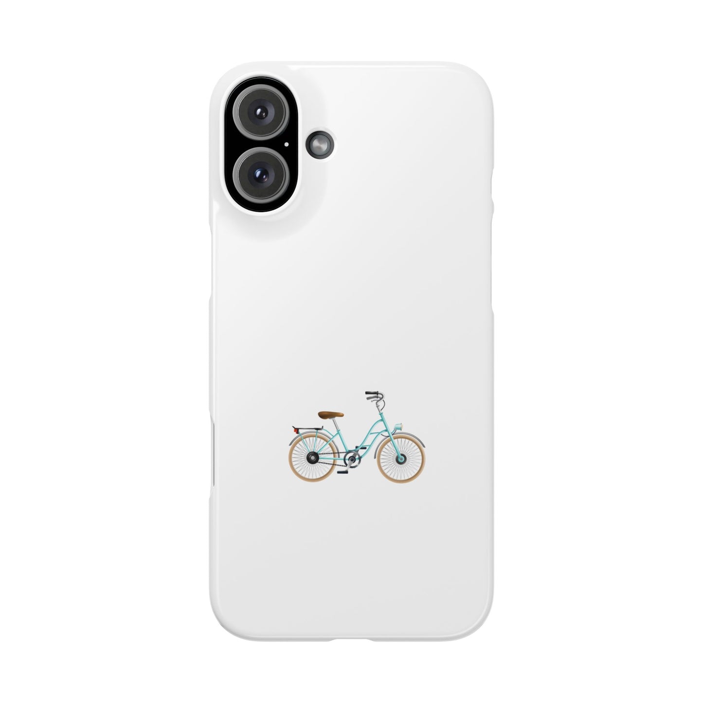 Vintage Bicycle Slim Phone Case, Phone Cover, Aesthetic Phone Accessory, Customizable Gift, Eco-Friendly Case