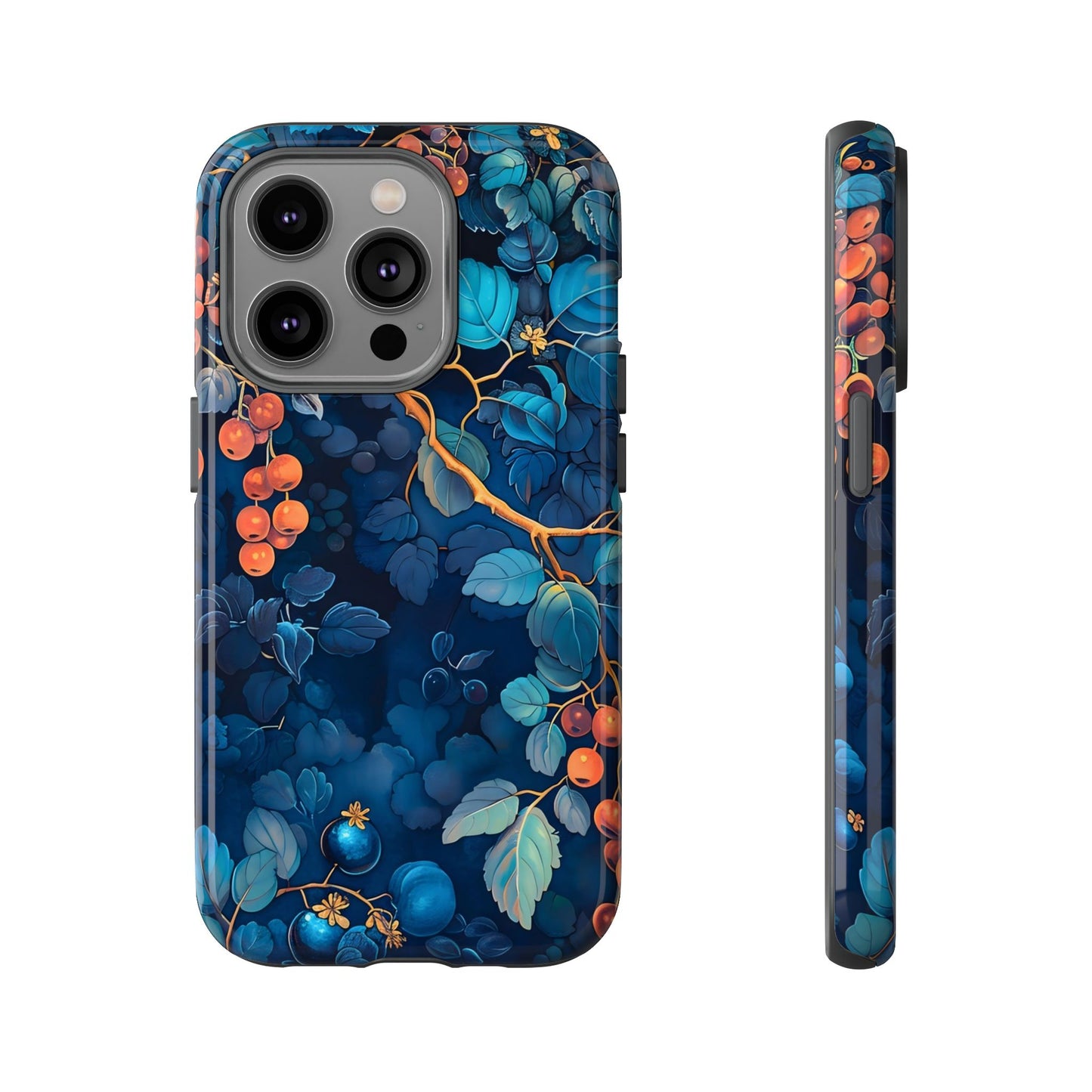 Artistic Phone Case with Floral Design, Tough Cases for iPhone, Nature-Inspired Accessory, Unique Gift for Her, Protective Cover