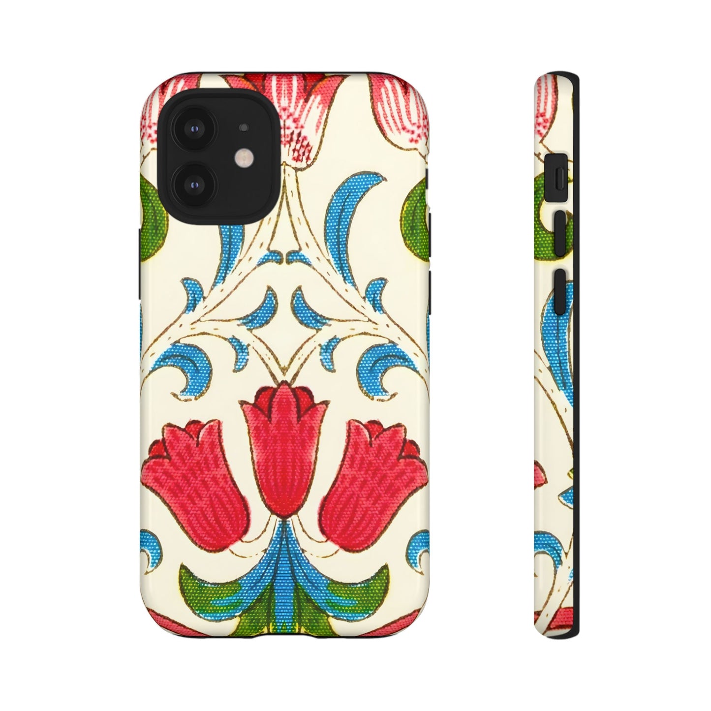Floral Phone Case - Tough Cases | Stylish Protection, Gift for Her, Boho Phone Cover, Spring Accessory, Cute Tech