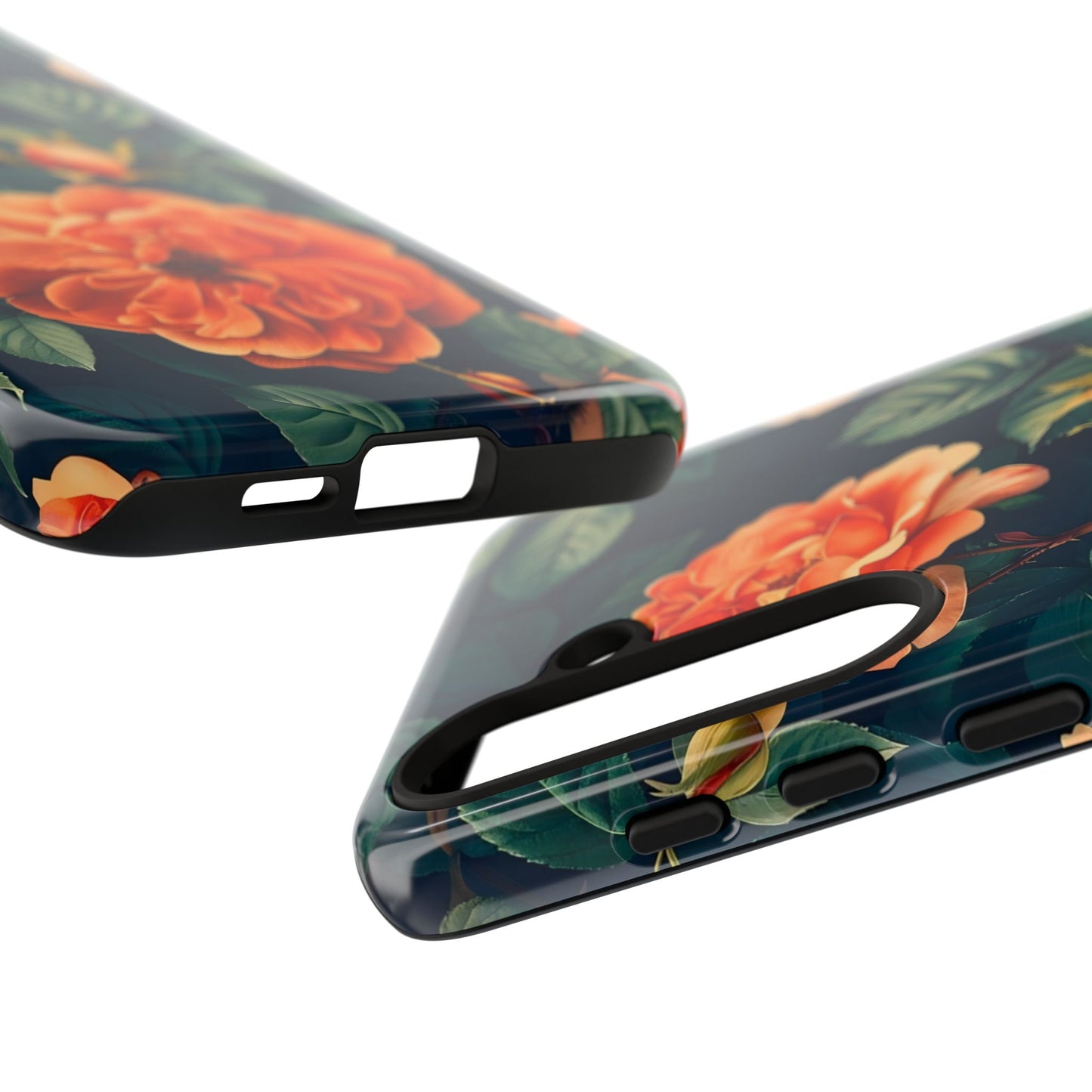 Floral Phone Case, Tough Cases for Nature Lovers, Botanical Design, Phone Protection, Gift for Her, Trending Floral Accessories