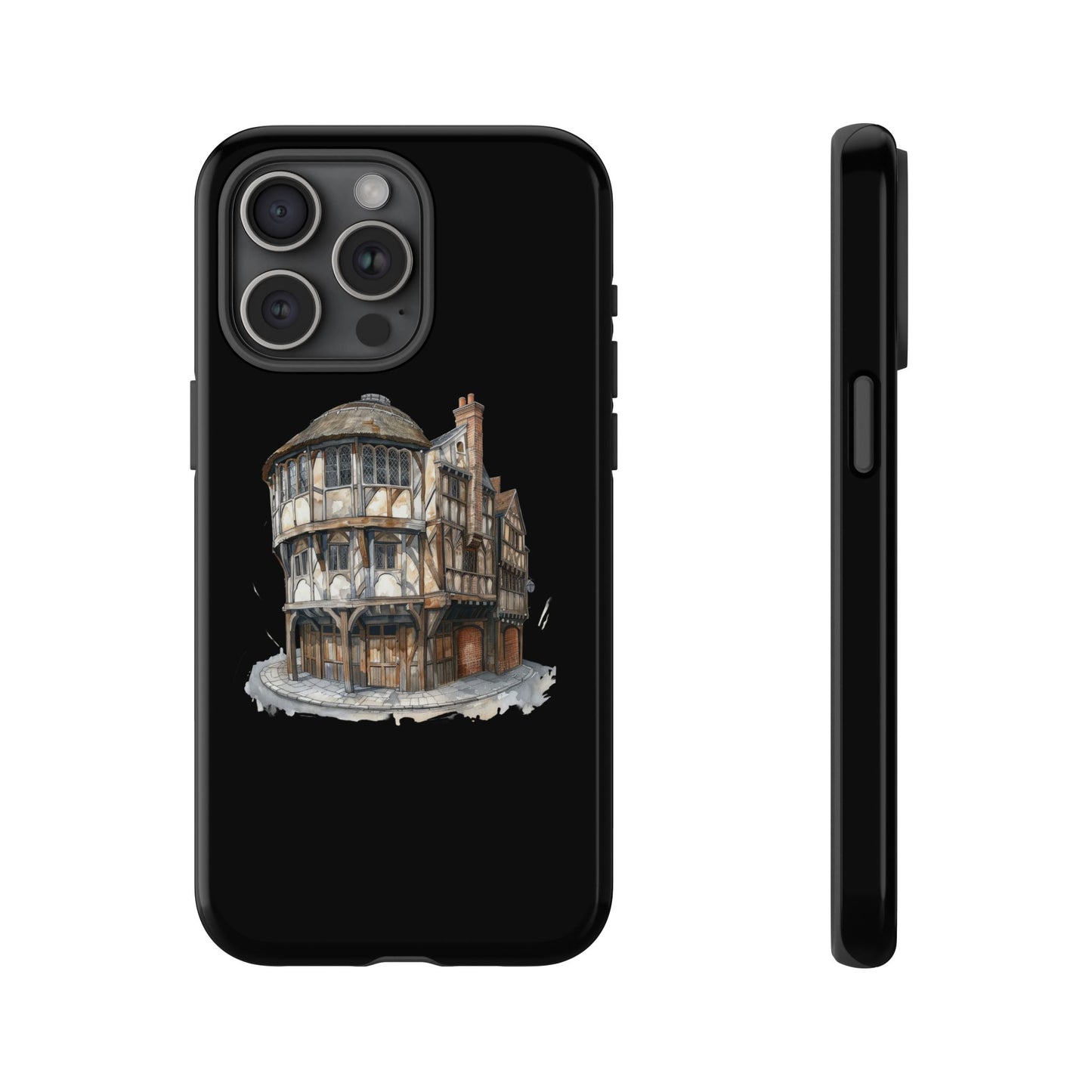 Stylish Phone Case featuring Unique Building Design, Art Lover Gift, Durable Phone Cover, Trendy Gadget Accessory, Unique Gift for Her