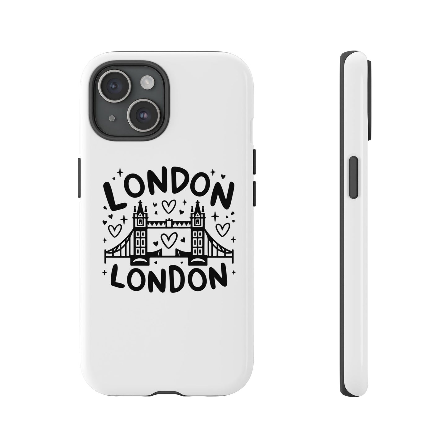 Love London Bridge Phone Case, Tough Cases for London Lovers, Cute Protection, Travel Gift, Phone Accessory, Design with Love