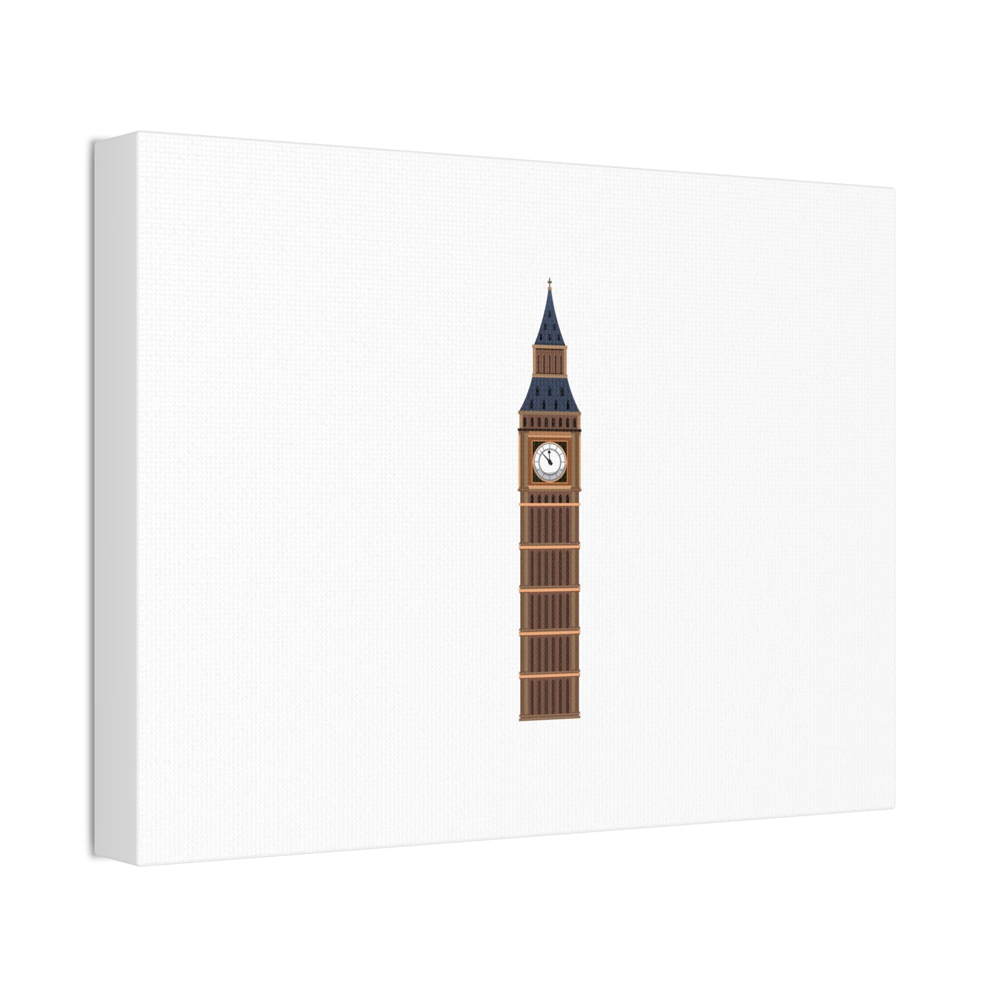 Big Ben Canvas Wall Art, Modern Home Decor, London Decor, Gift for Travel Lovers, Office Wall Art, Minimalist Art Print