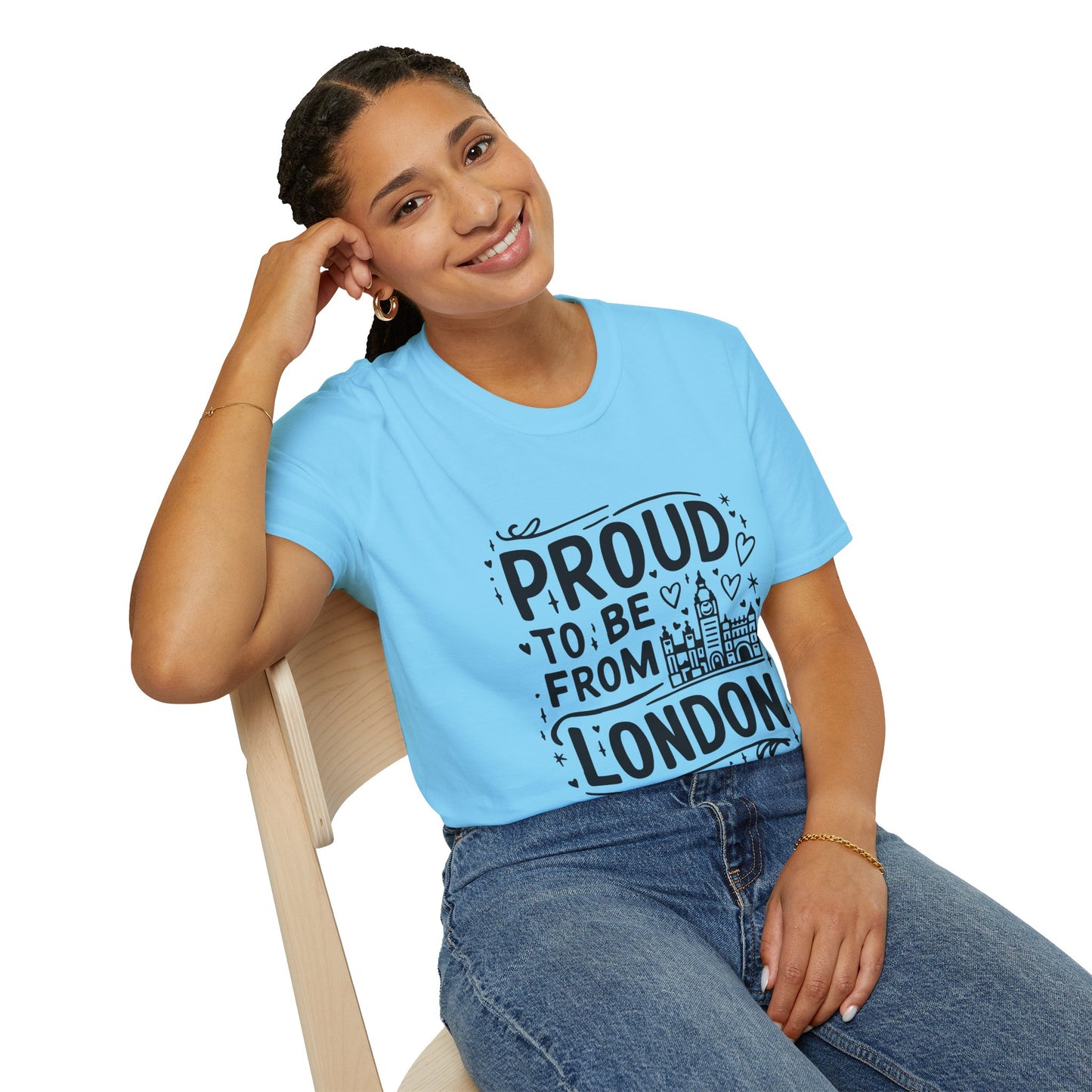 Unisex Softstyle T-Shirt - Proud to be from London