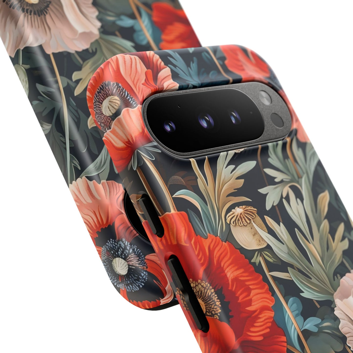 Floral Phone Case - Tough Cases, Flower Design, Chic Tech Accessories, Stylish Gifts, Unique Phone Protectors