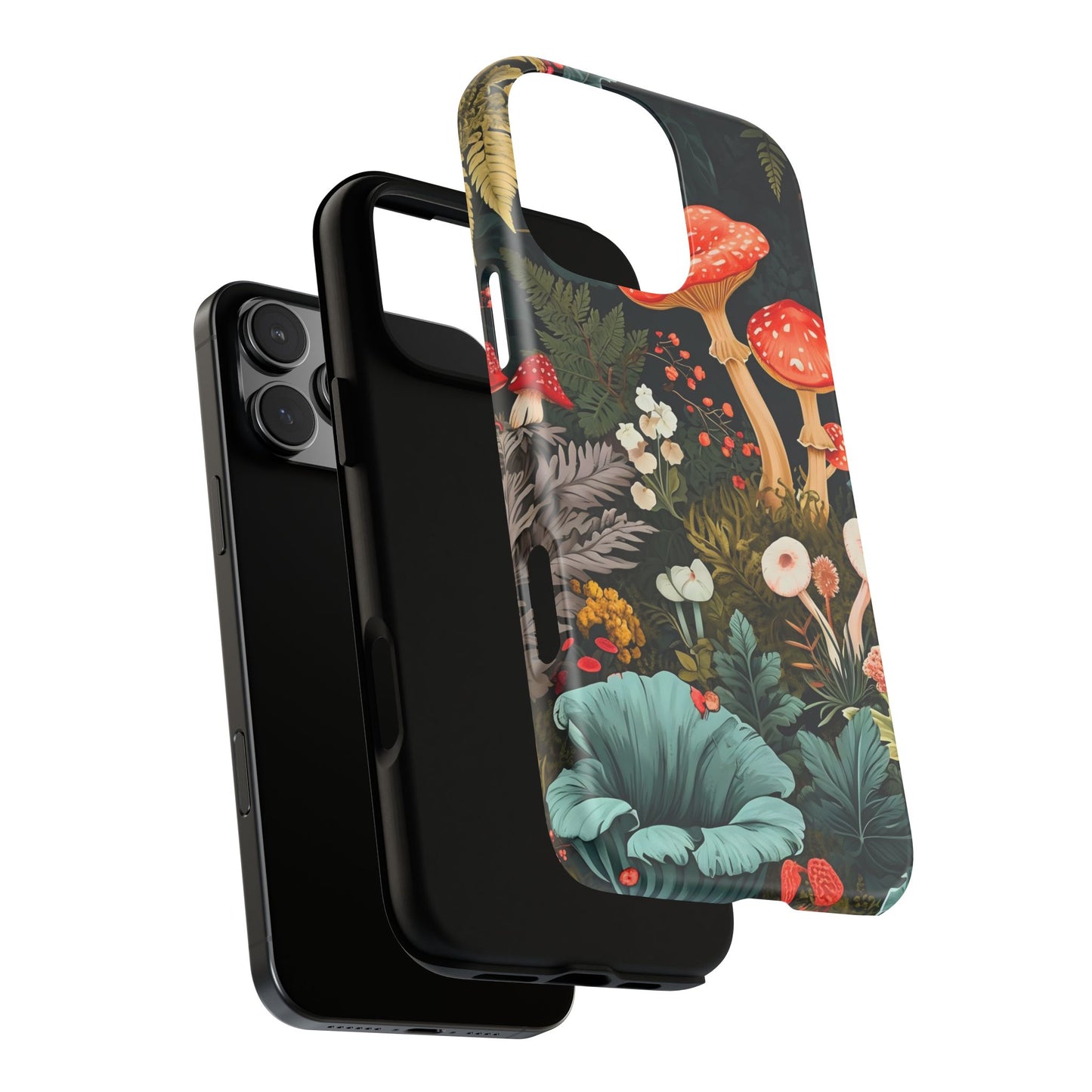 Floral Phone Case - Tough Cases, Nature Lover Gift, Eco-Friendly, Trendy Tech Accessory, Unique Design, Perfect for All Occasions
