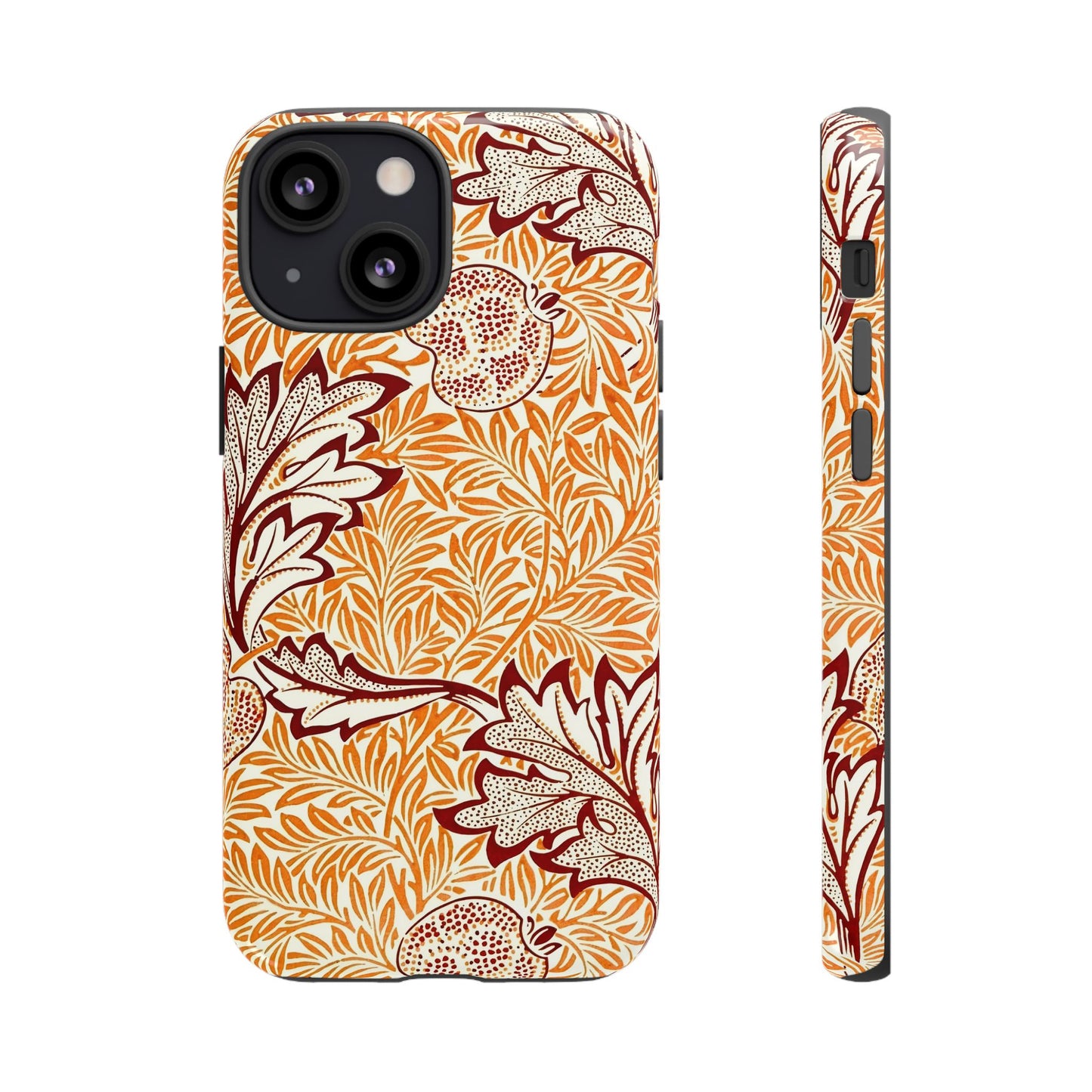 Stylish Phone Case, Tough Cases with Floral Design, Protective Cover, Gift for Her, Cute Phone Accessory