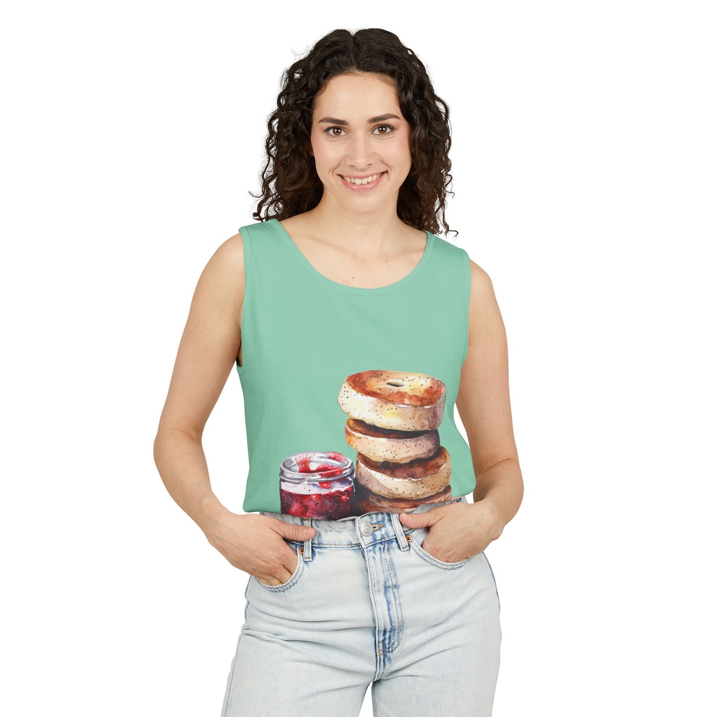 Unisex Garment-Dyed Tank Top - A Taste of the Crown - British Royal Food Heritage