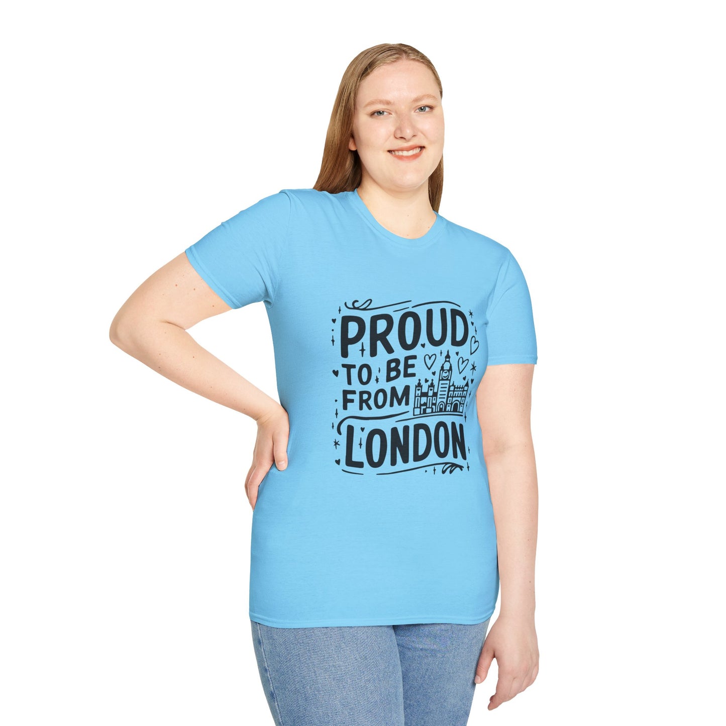Unisex Softstyle T-Shirt - Proud to be from London