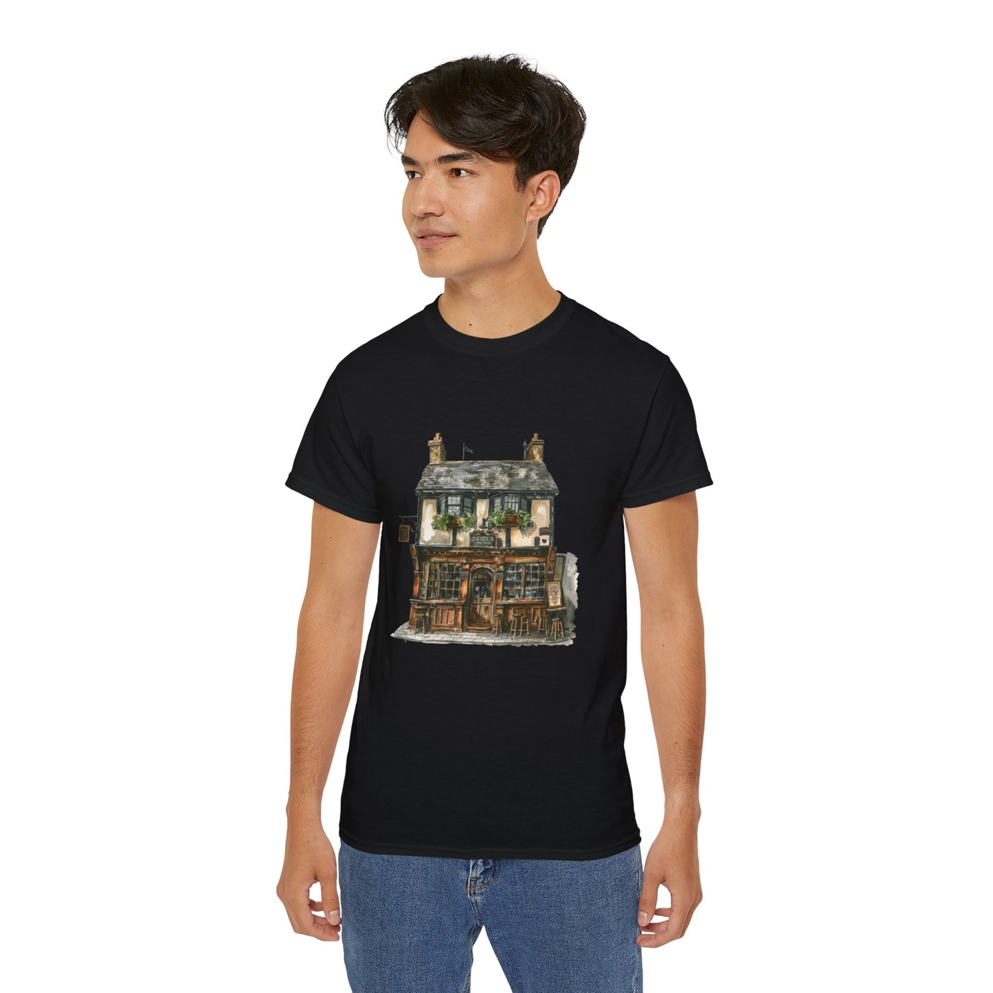 Unisex Ultra Cotton Tee - British Historic House All-Day Wear