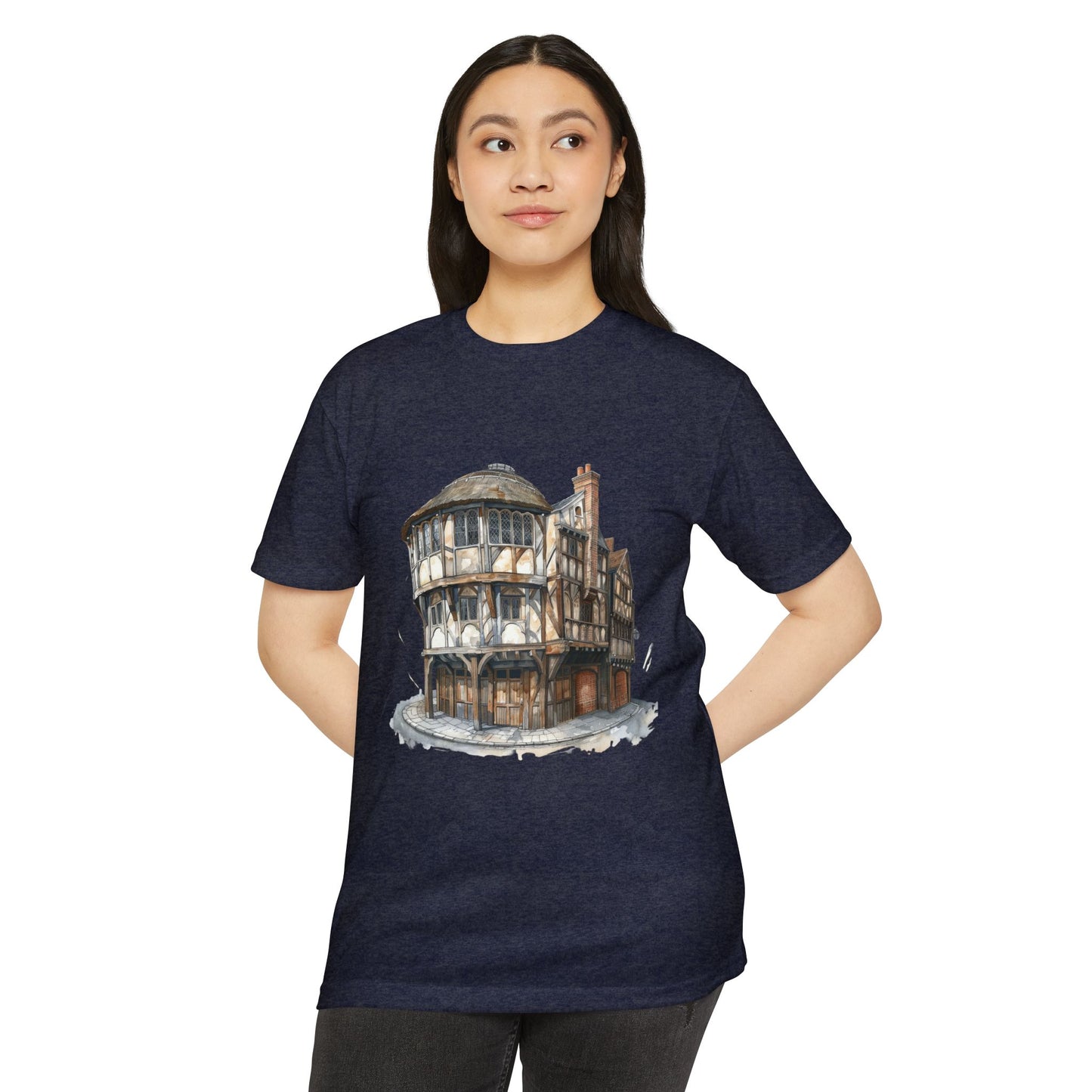 Unisex CVC Jersey T-shirt - Pints and Stories - Life at a British Pub
