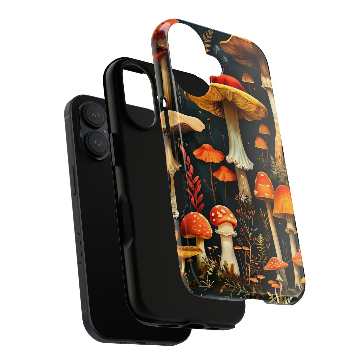 Whimsical Mushroom Phone Case | Tough Cases – Unique Nature Design, Eco-Friendly Cover, Gift for Nature Lovers, Phone Accessory, Fall Decor