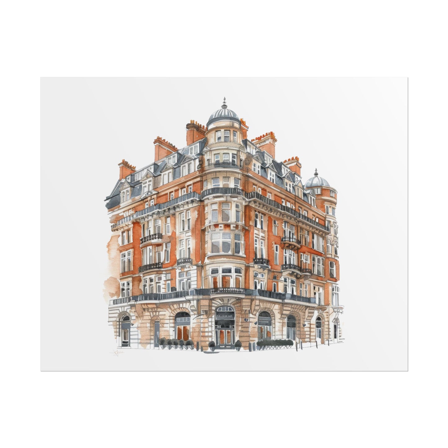 Elegant Architectural Rolled Posters, Art Prints for Home Decor, Gift for Housewarming, Wall Art for Living Room, Unique Art Decor